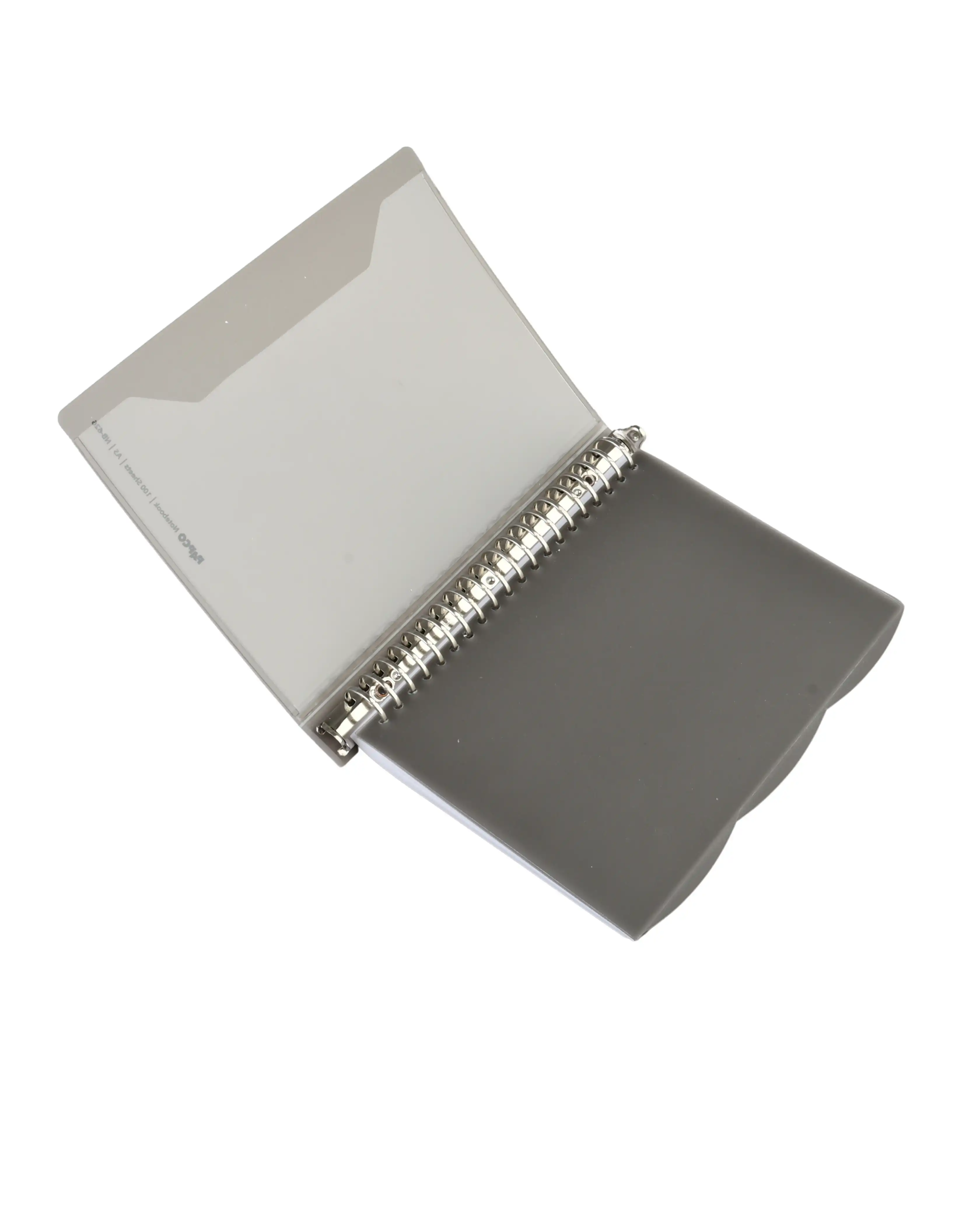 دفتر کلاسوری 100 برگ با قفل فلزی نارنجی پاپکو Papco سایز A5 کد NB-626