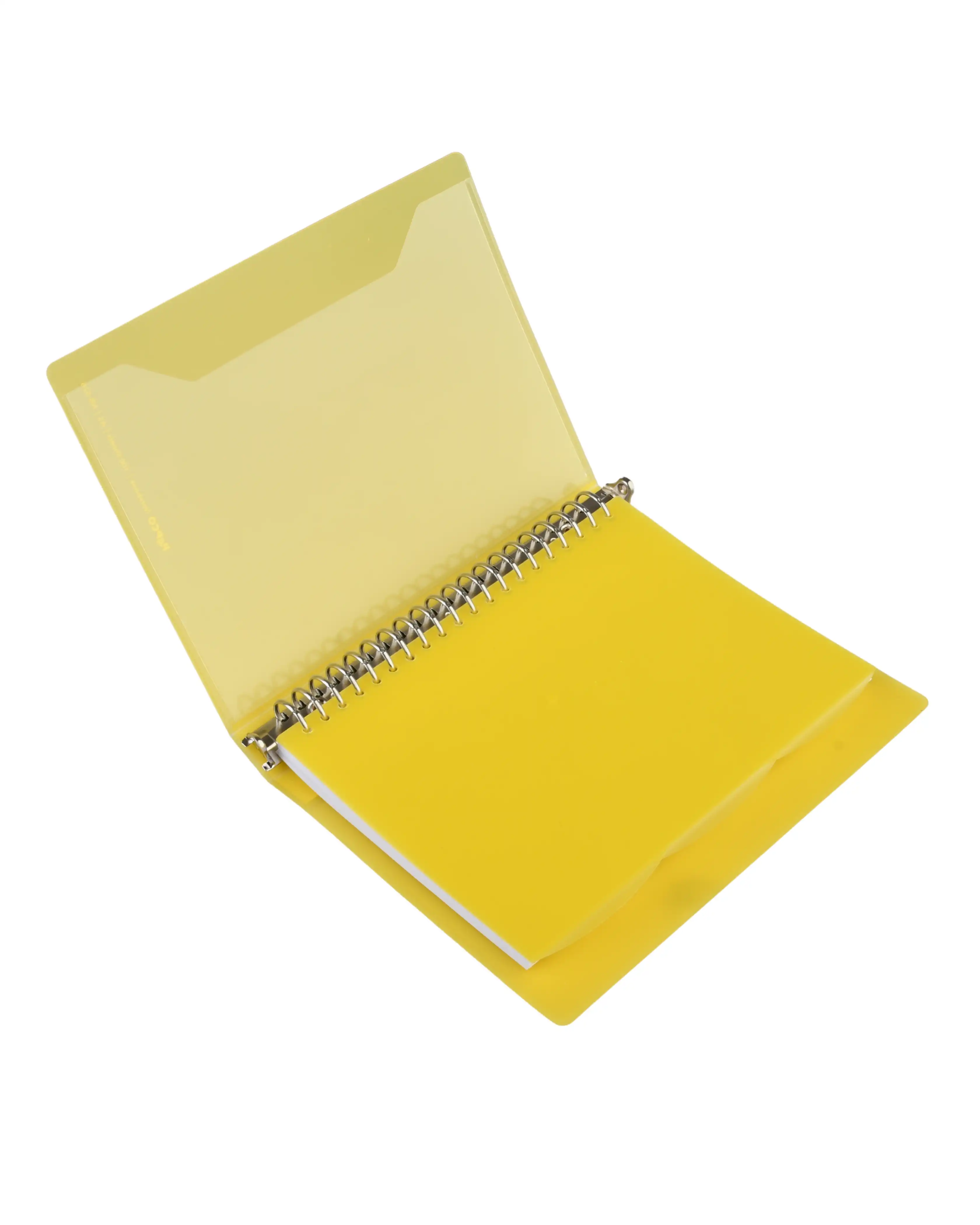 دفتر کلاسوری 100 برگ با قفل فلزی نارنجی پاپکو Papco سایز A5 کد NB-626