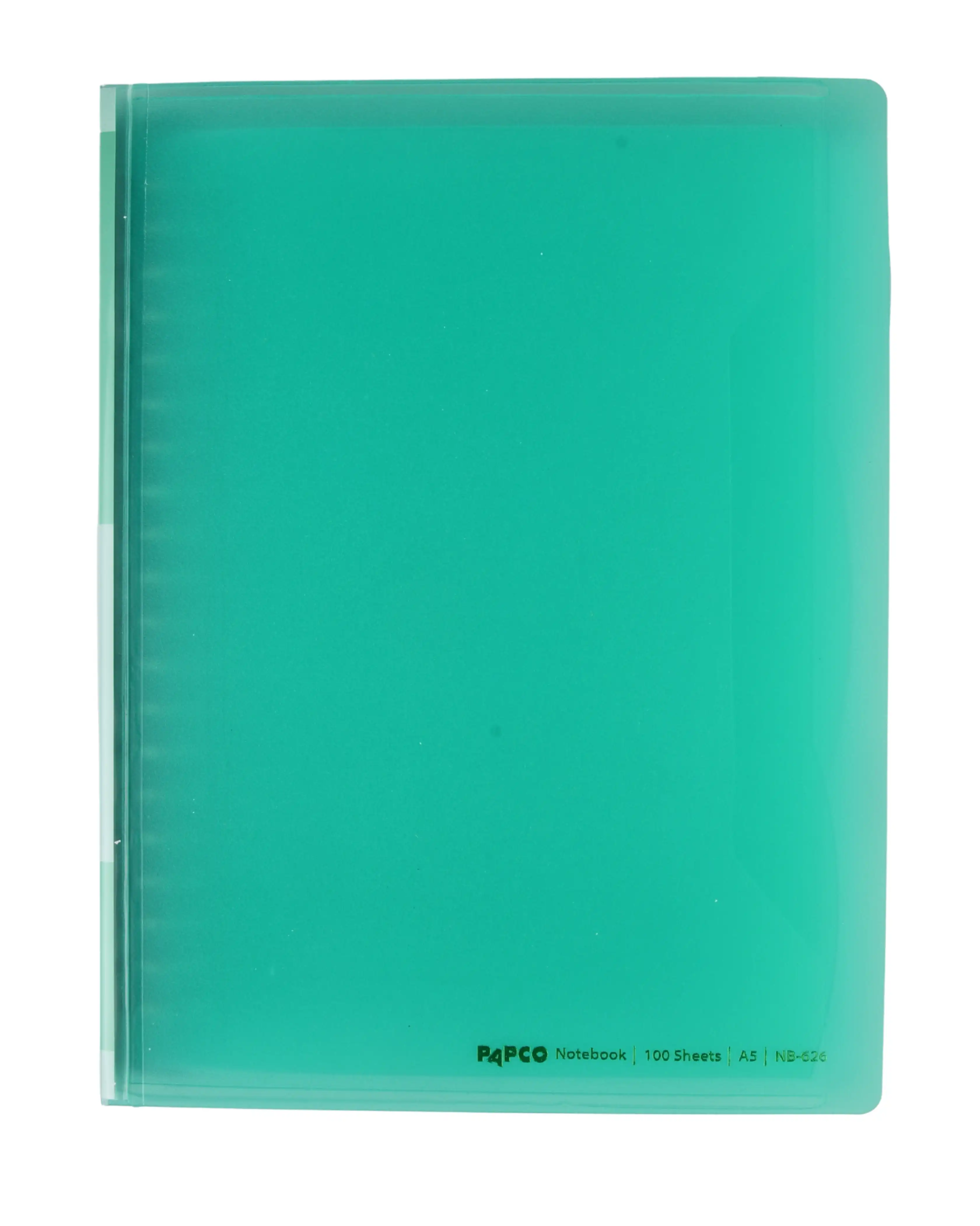 دفتر کلاسوری 100 برگ با قفل فلزی نارنجی پاپکو Papco سایز A5 کد NB-626
