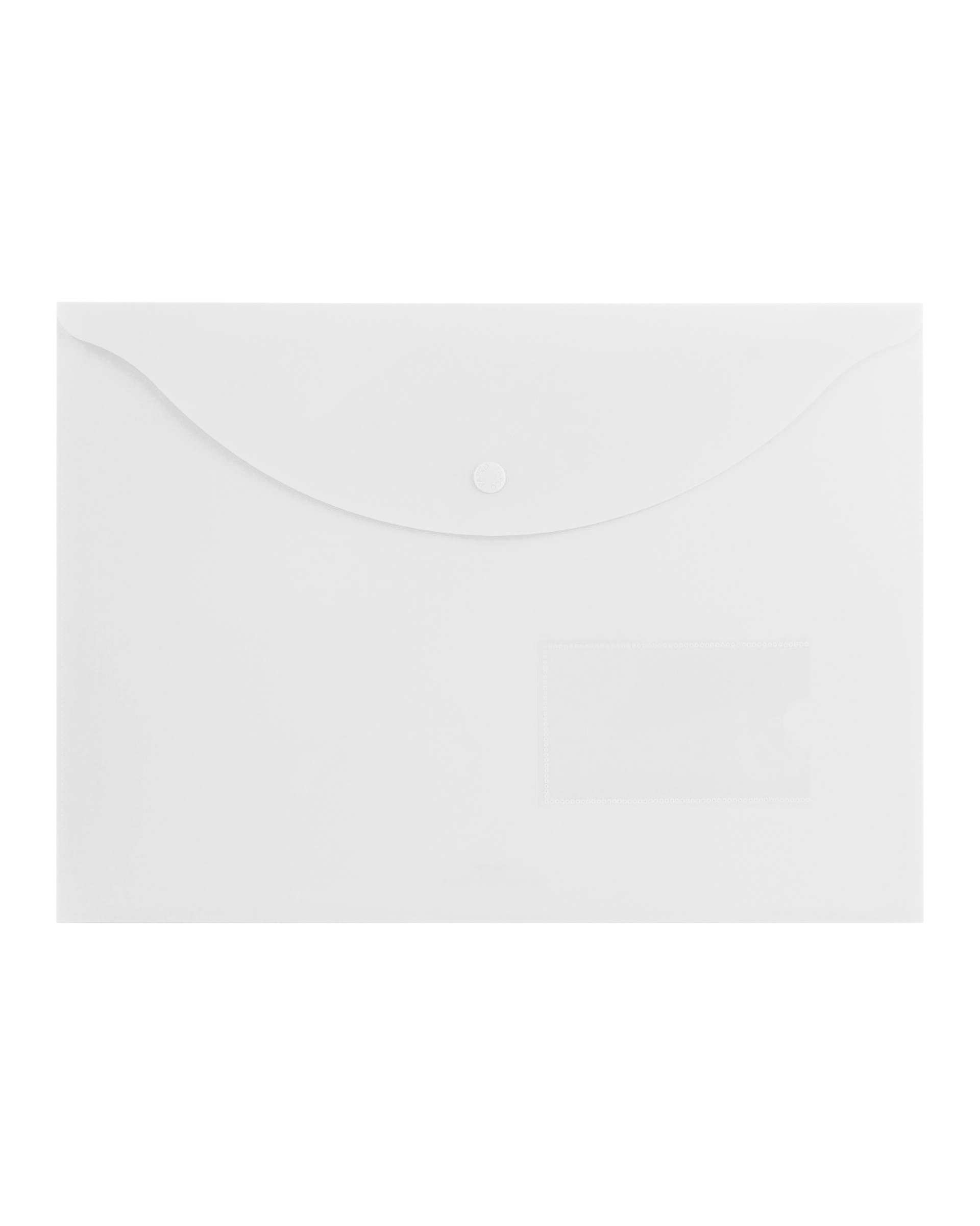 پوشه طلقی مات بیزینس سفید پاپکو Papco کد A4-116BM