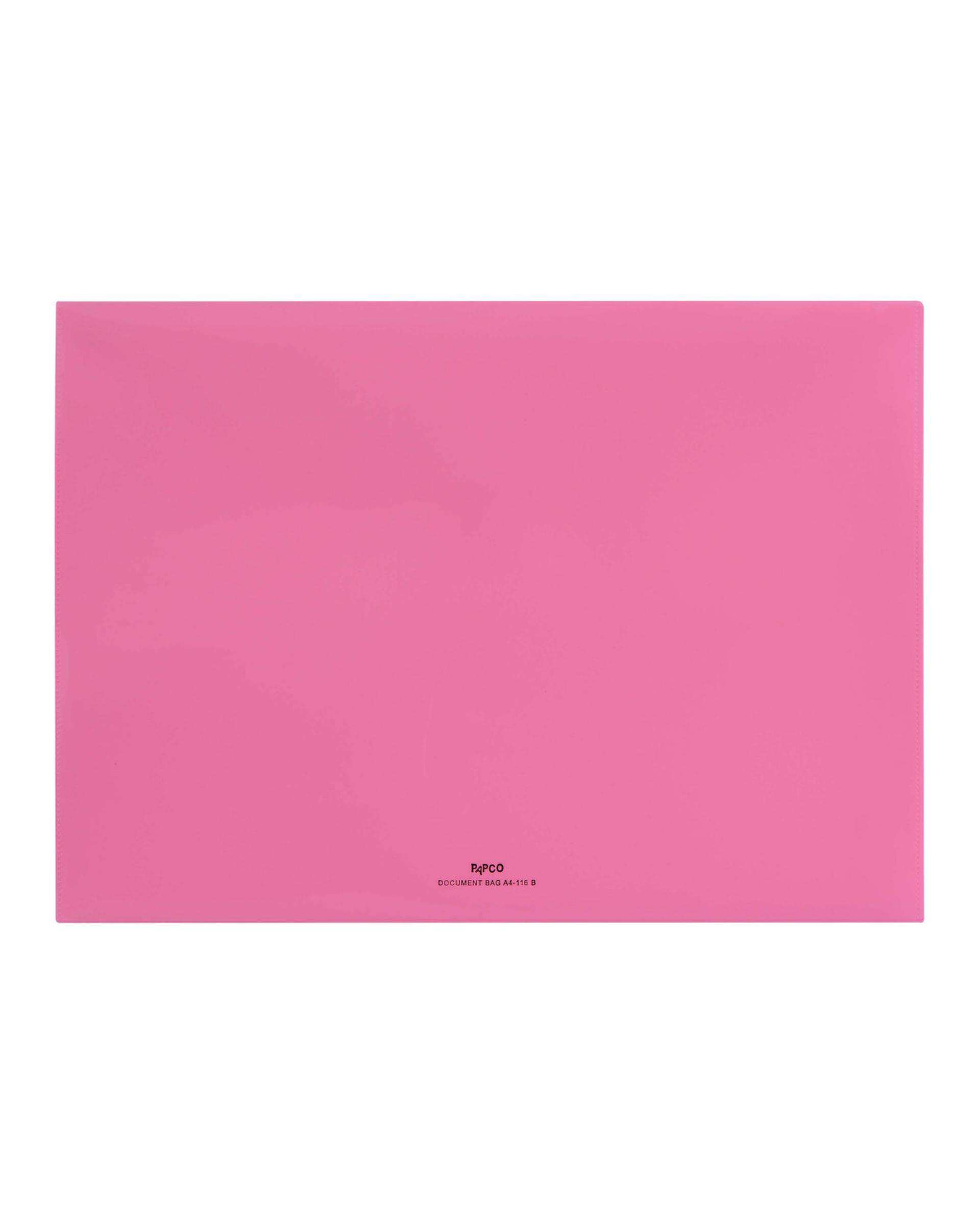 پوشه طلقی مات بیزینس صورتی پاپکو Papco کد A4-116BM