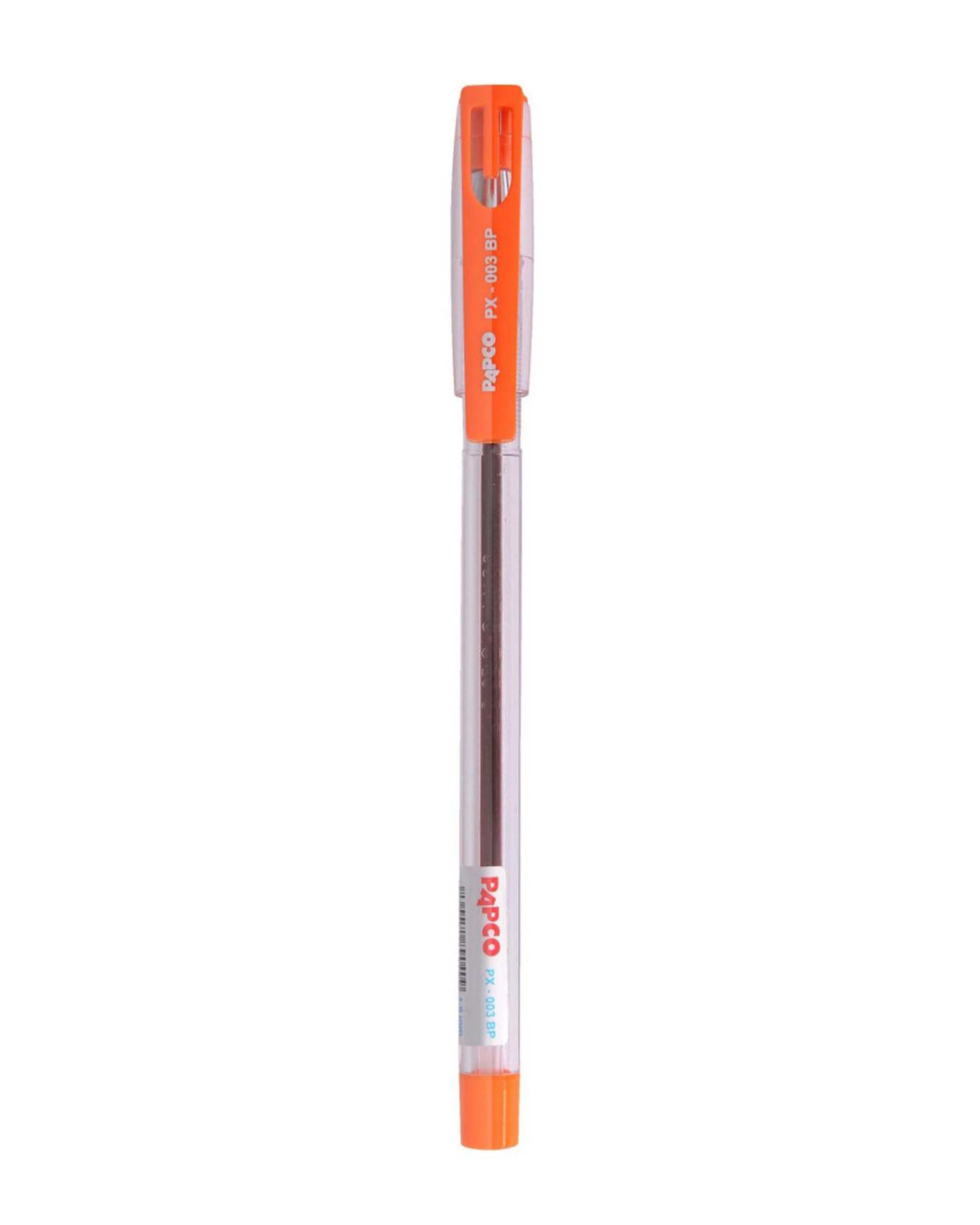 خودکار رنگی نارنجی پاپکو Papco کد PX-003BPC