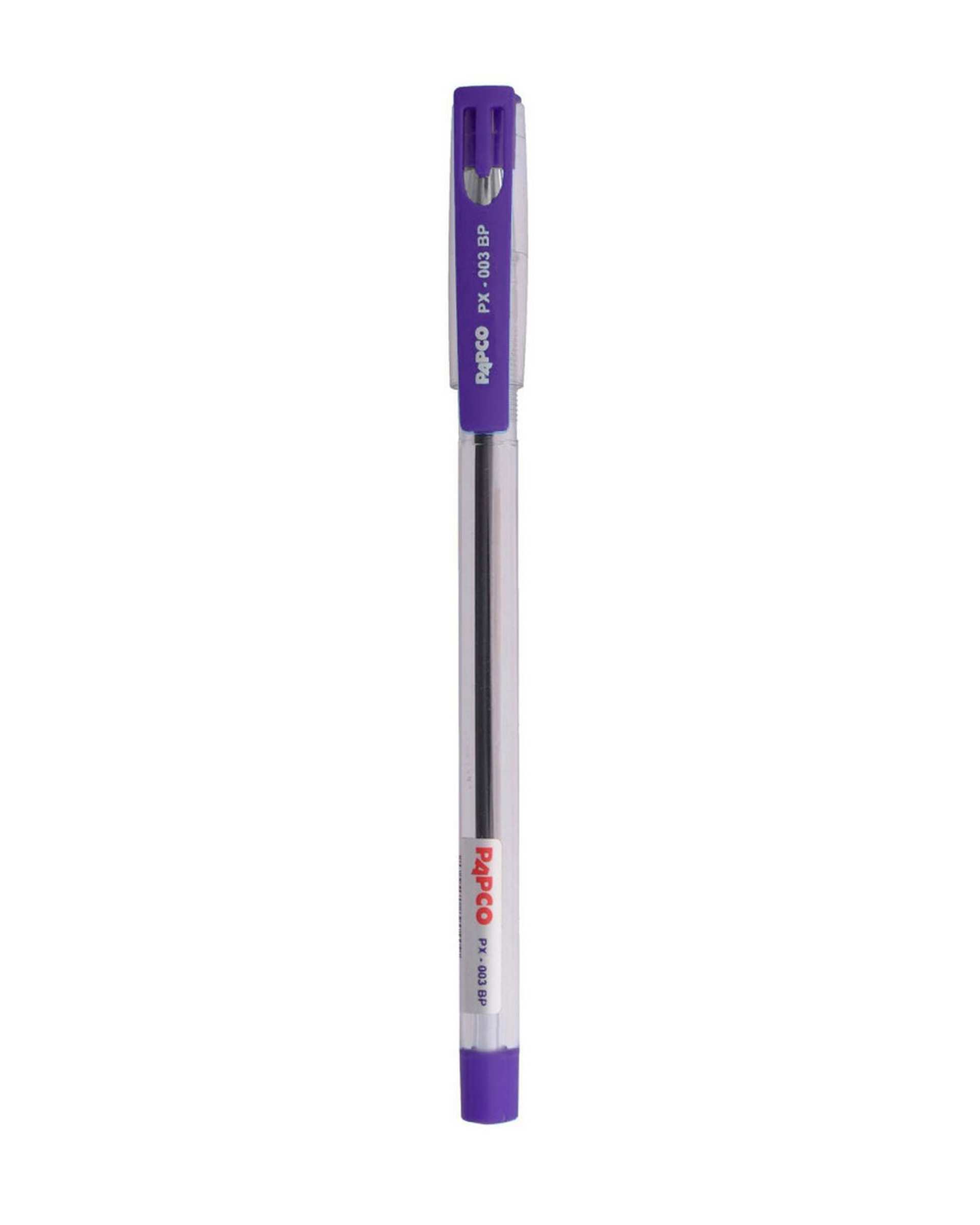 خودکار رنگی بنفش پاپکو Papco کد PX-003BPC