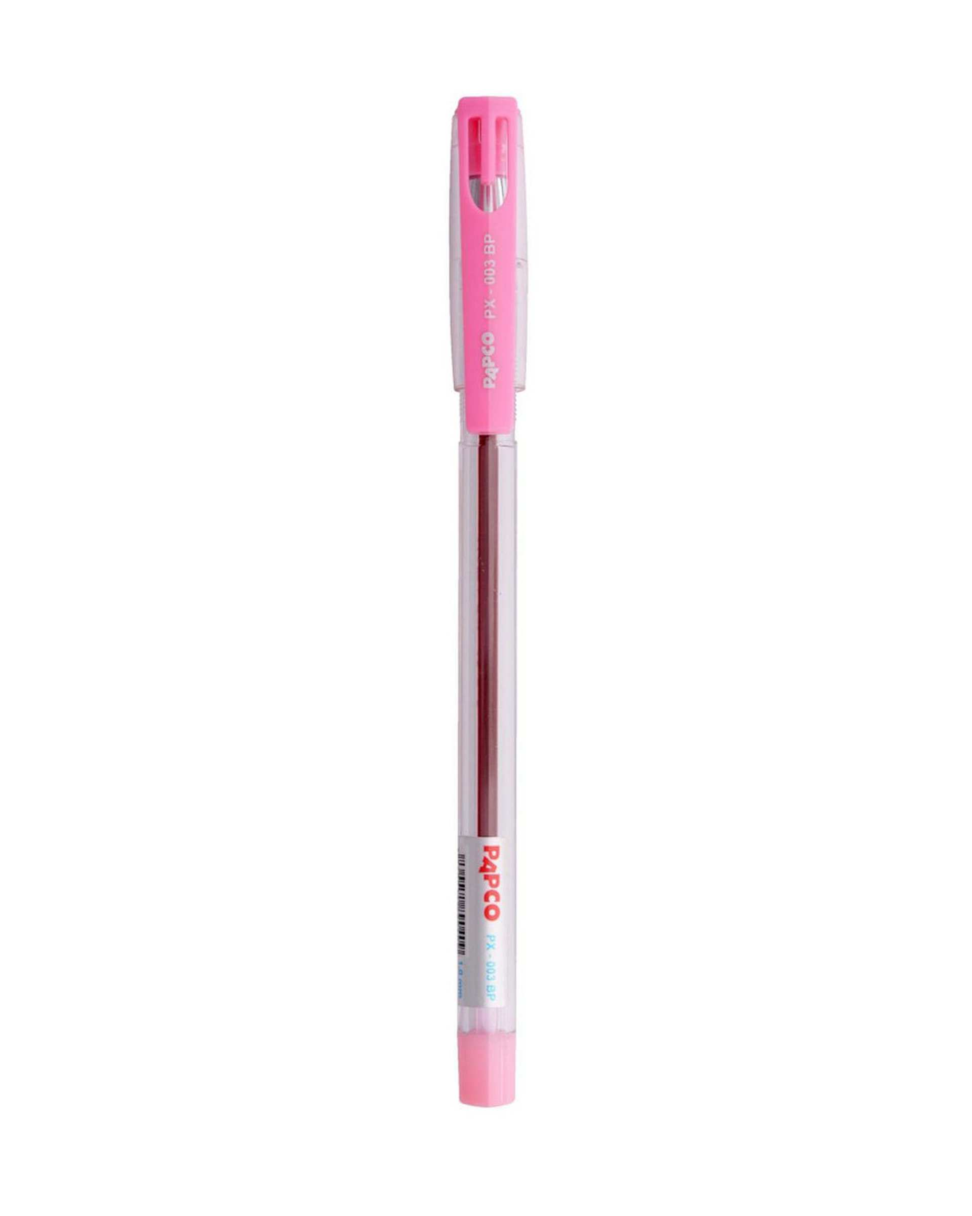 خودکار رنگی صورتی پاپکو Papco کد PX-003BPC