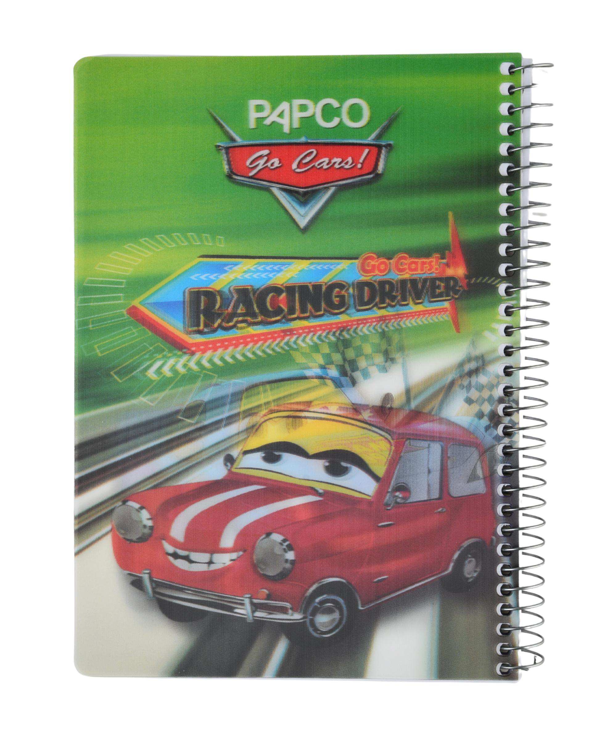 دفتر مشق سه بعدی 100 برگ سیمی پاپکو Papco کد NB-669 3D - 223