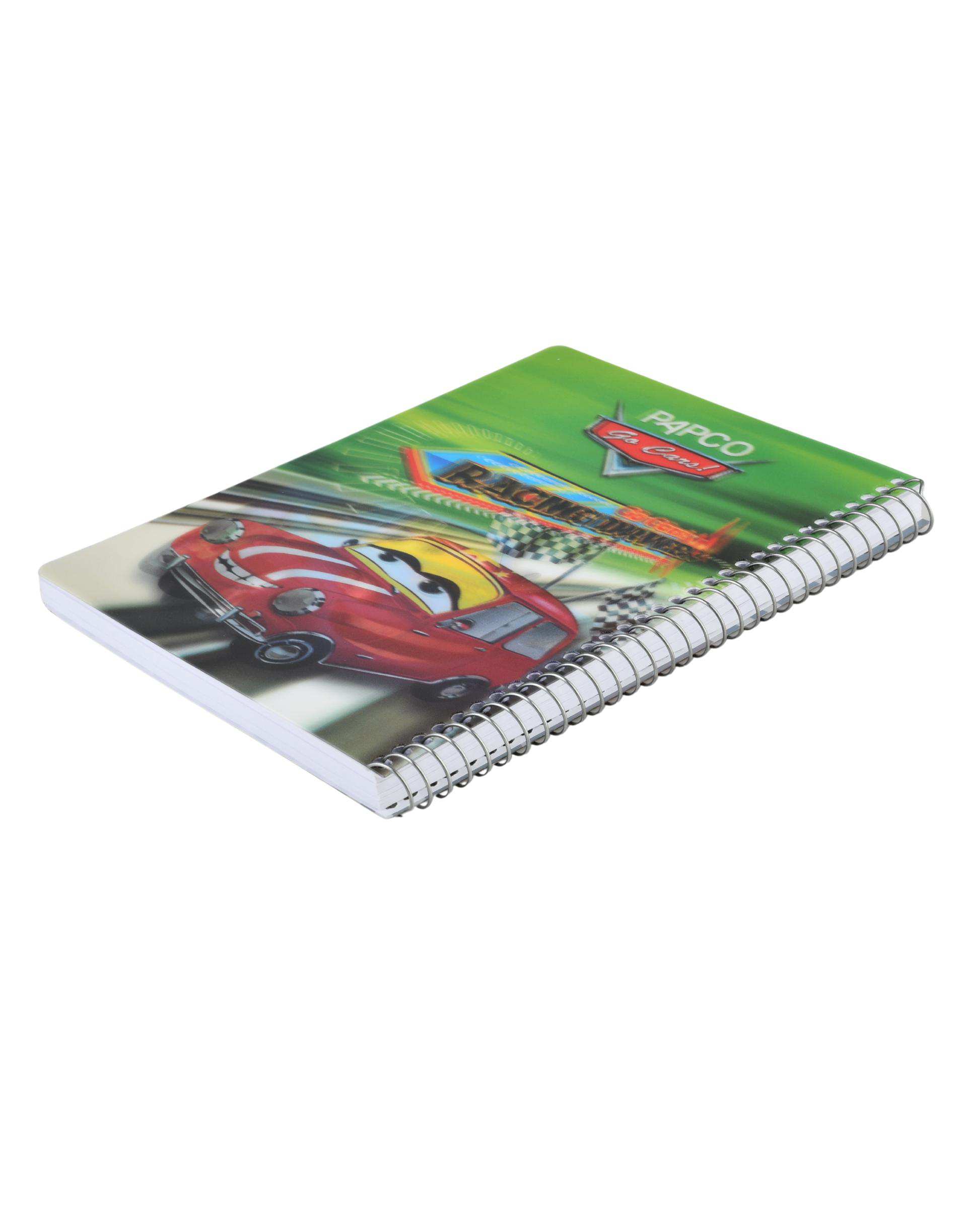 دفتر مشق سه بعدی 100 برگ سیمی پاپکو Papco کد NB-669 3D - 223