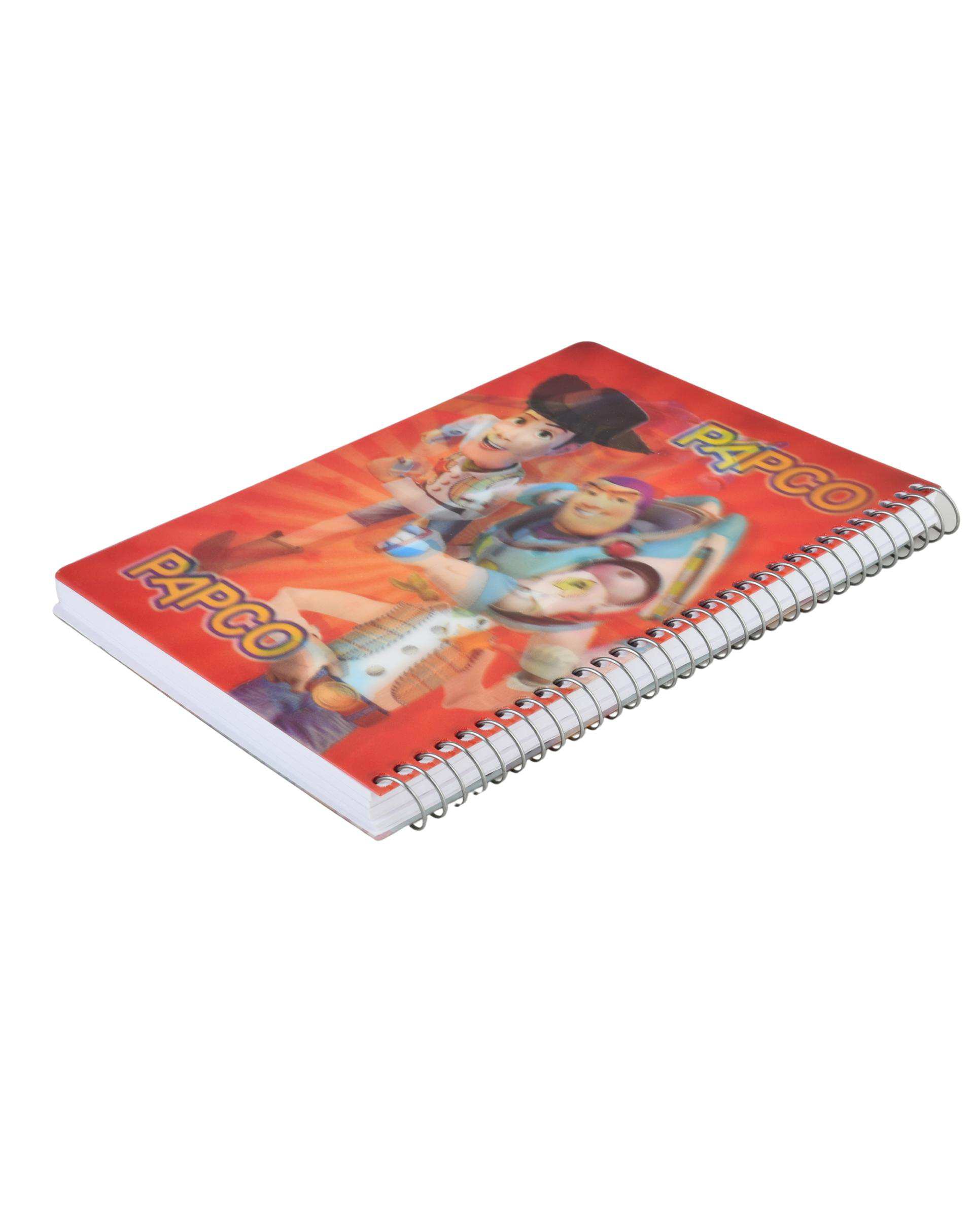 دفتر مشق سه بعدی 100 برگ سیمی پاپکو Papco کد NB-669 3D - 226