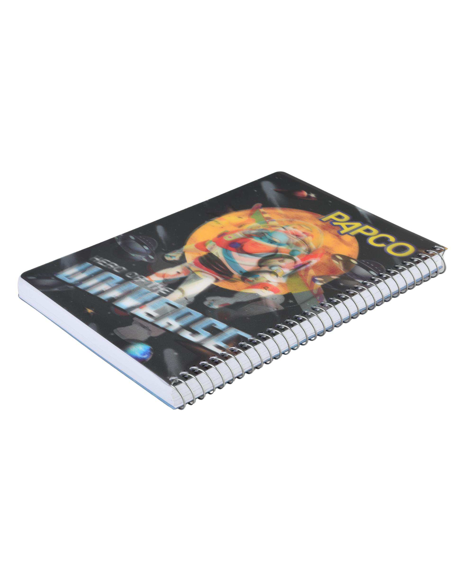 دفتر مشق سه بعدی 100 برگ سیمی پاپکو Papco کد NB-669 3D - 227