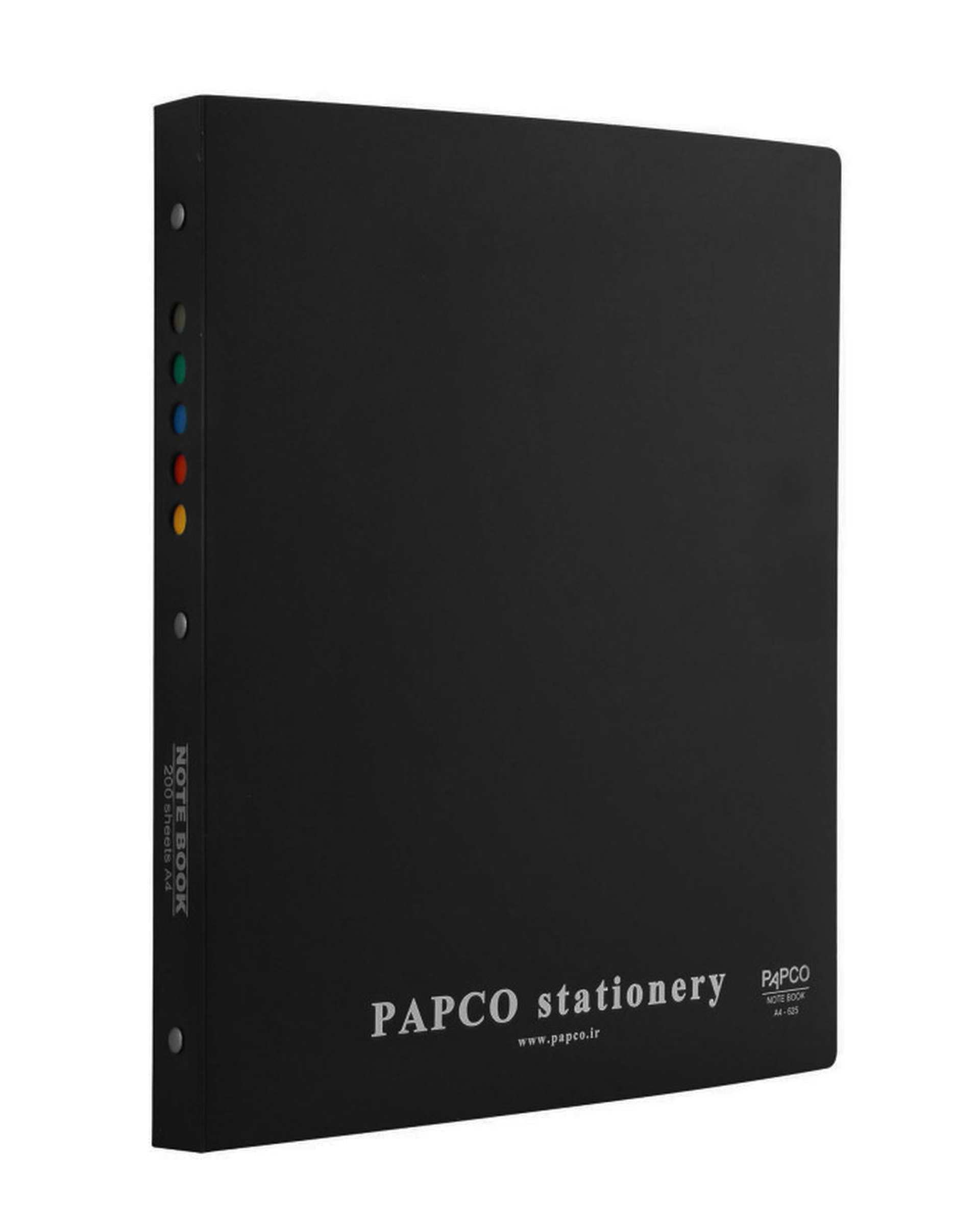 دفتر مدیران 200 برگ مشکی پاپکو Papco کد A4-625