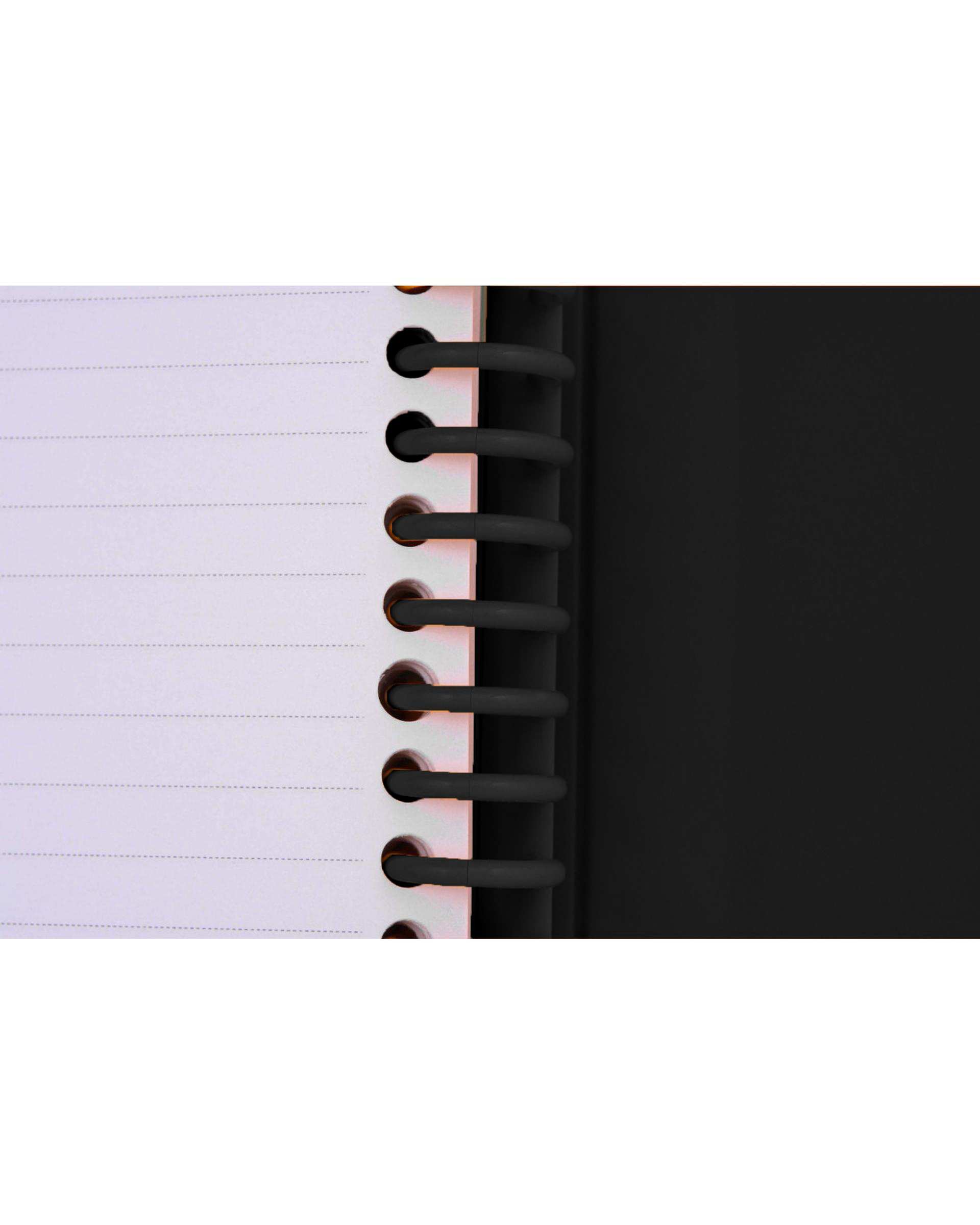 دفتر کلاسوری جیب دار 100 برگ مشکی پاپکو Papco کد NB-606