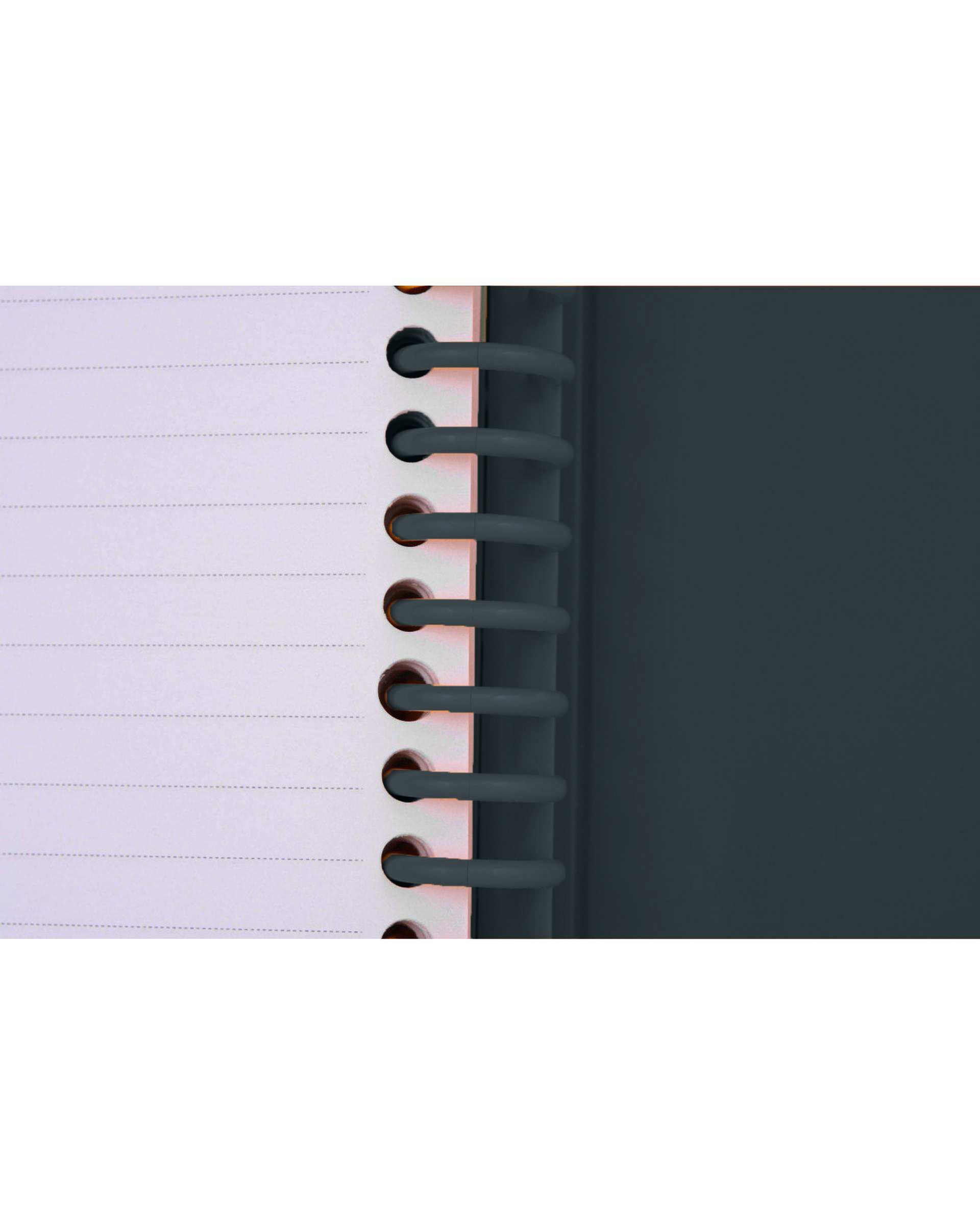 دفتر کلاسوری جیب دار 100 برگ سبز یشمی پاپکو Papco کد NB-606
