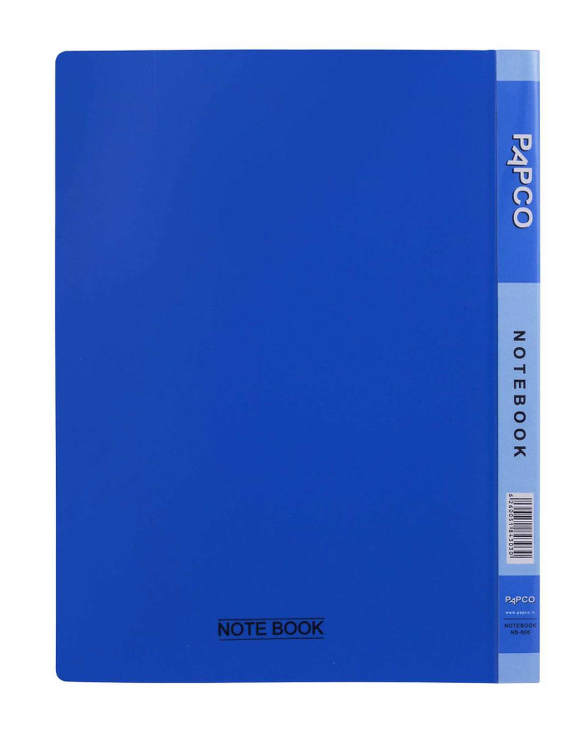 دفتر کلاسوری جیب دار 100 برگ آبی پاپکو Papco کد NB-606