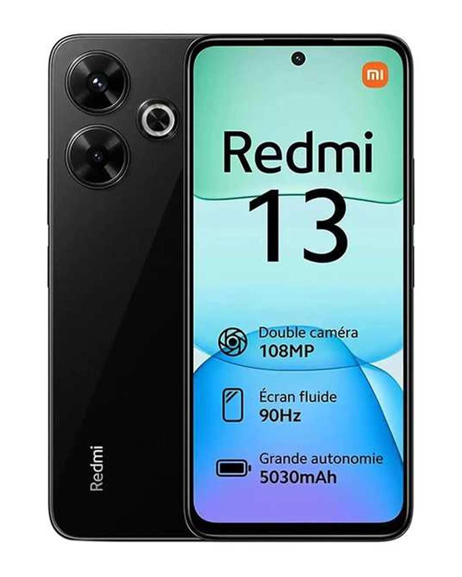گوشی موبایل شیائومی مدل Redmi 13 4G ظرفیت ۱۲۸ گیگابایت رم ۶ گیگابایت مشکی