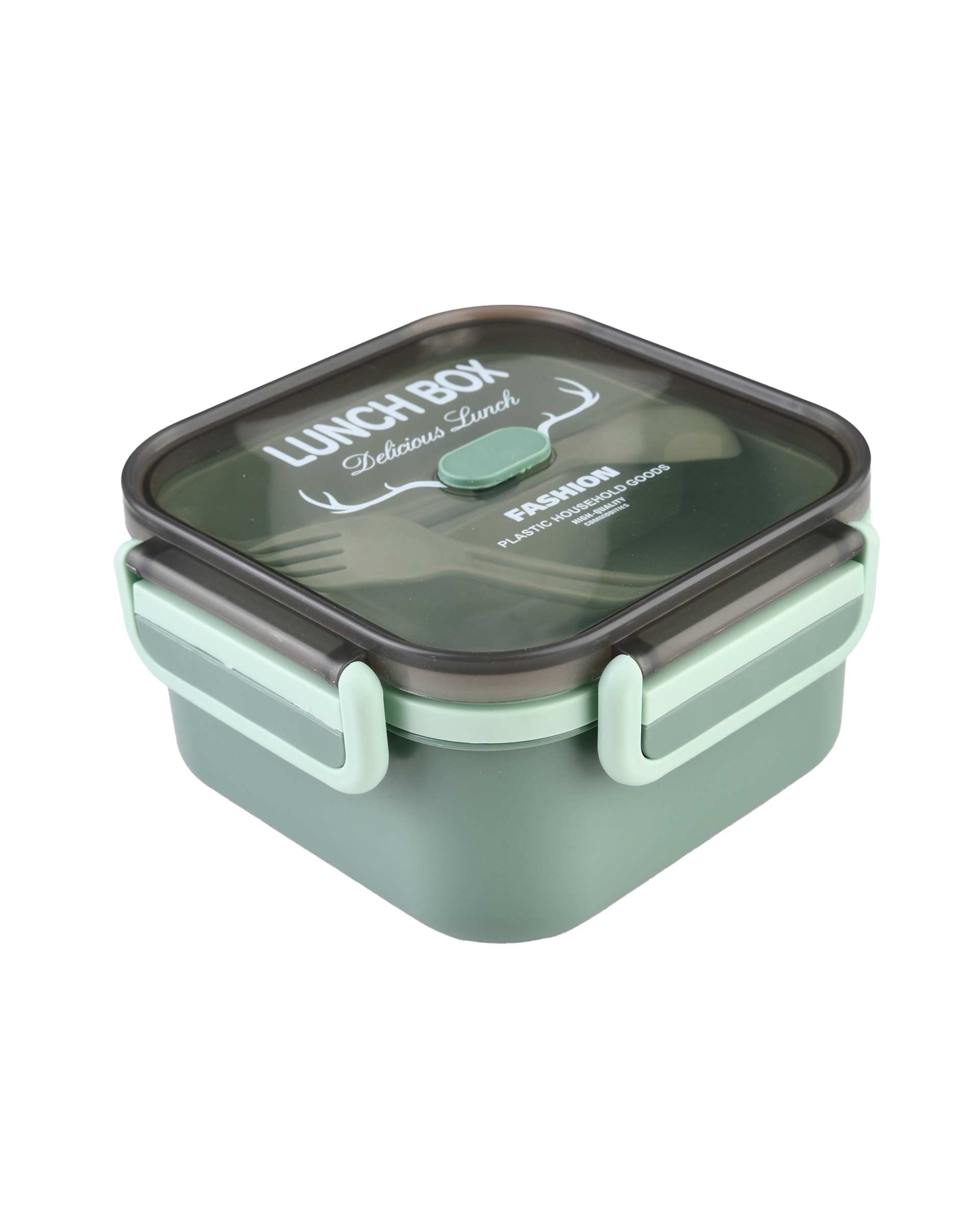 ظرف غذا مربع سبز کلاسیک Classic طرح گوزن مدل 15713