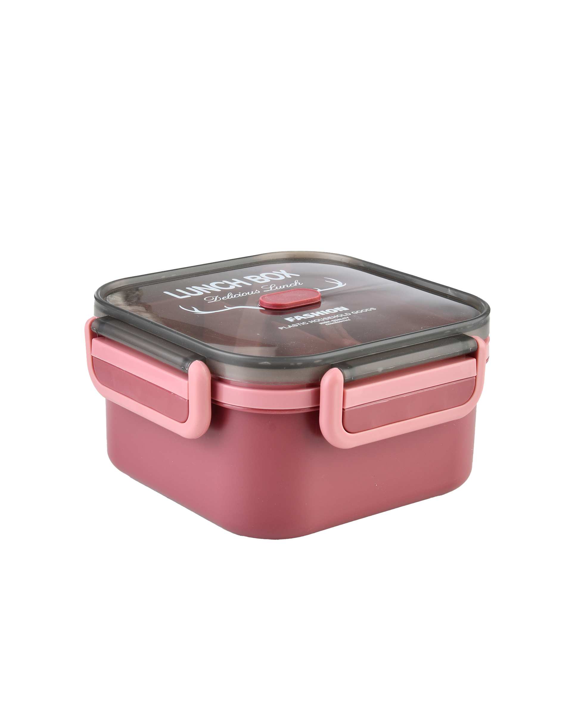 ظرف غذا مربع ارغوانی کلاسیک Classic طرح گوزن مدل 15713