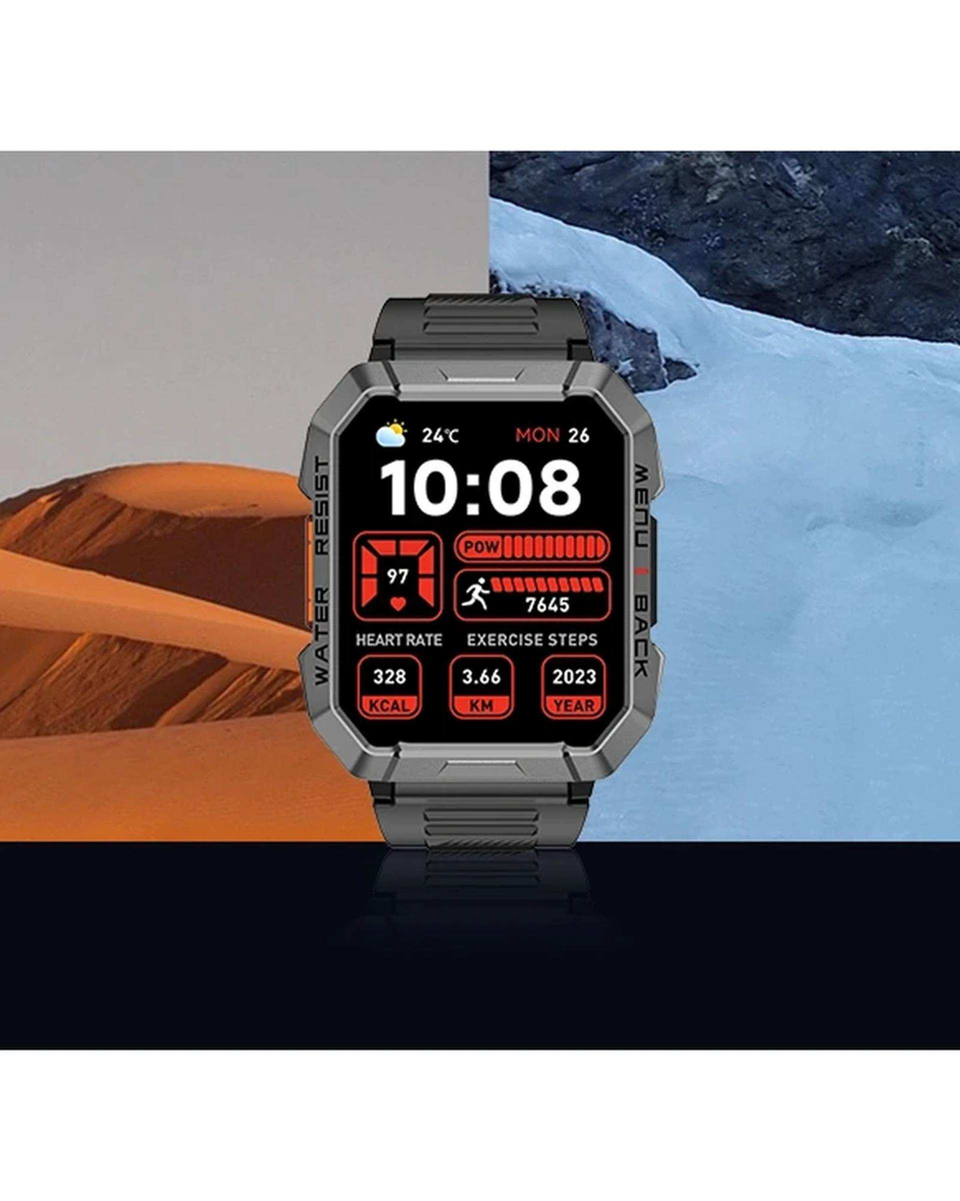 ساعت هوشمند مشکی بلک ویو Blackview مدل W60