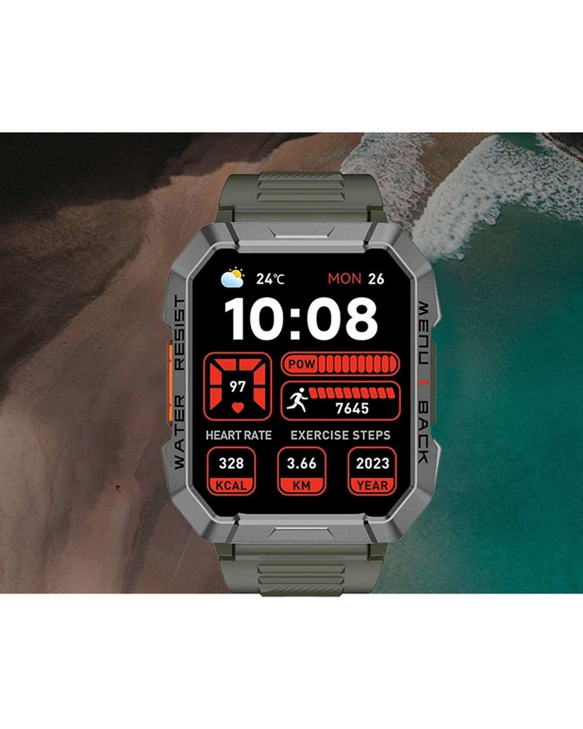 ساعت هوشمند خاکی بلک ویو Blackview مدل W60