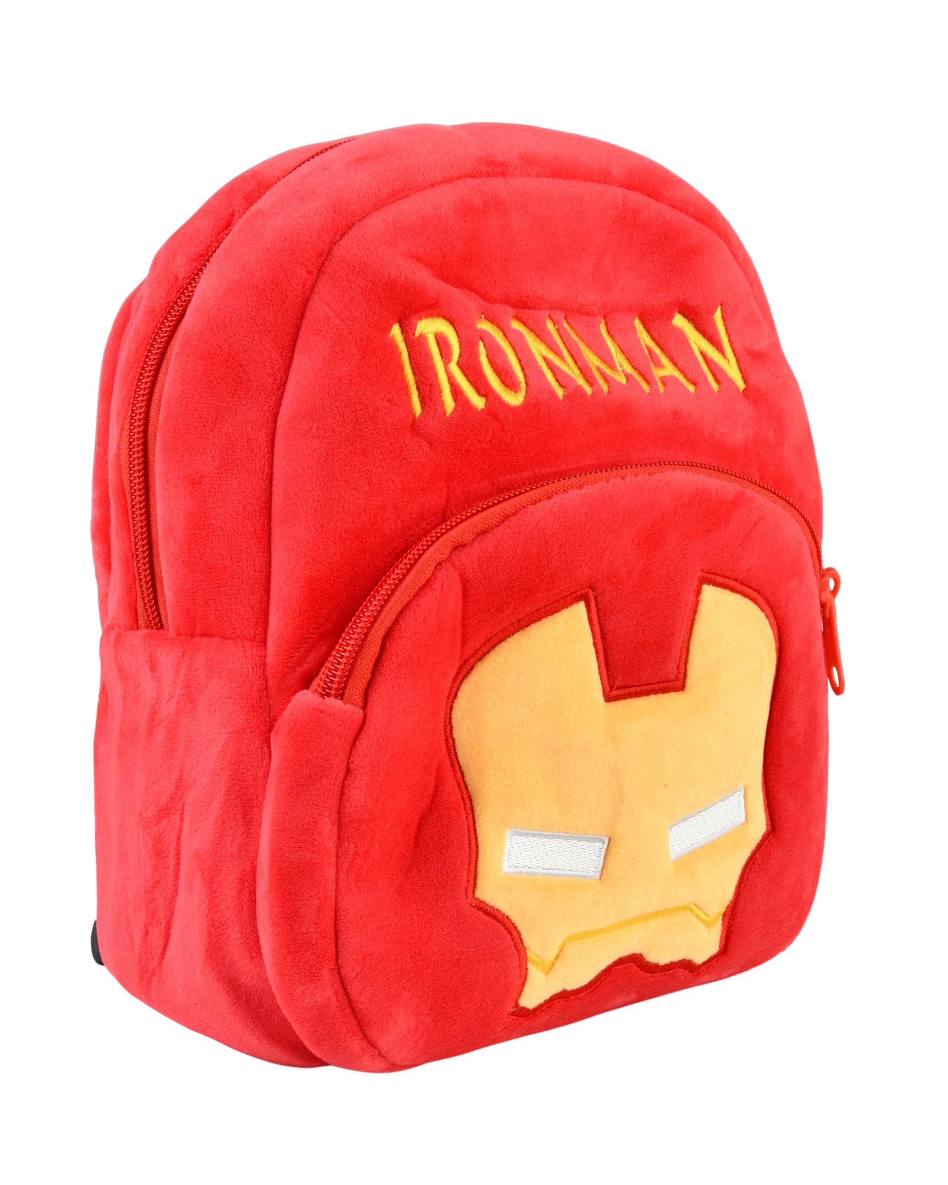 کوله پشتی پسرانه پولیشی نانو قرمز اورجینال Original طرح IRONMAN