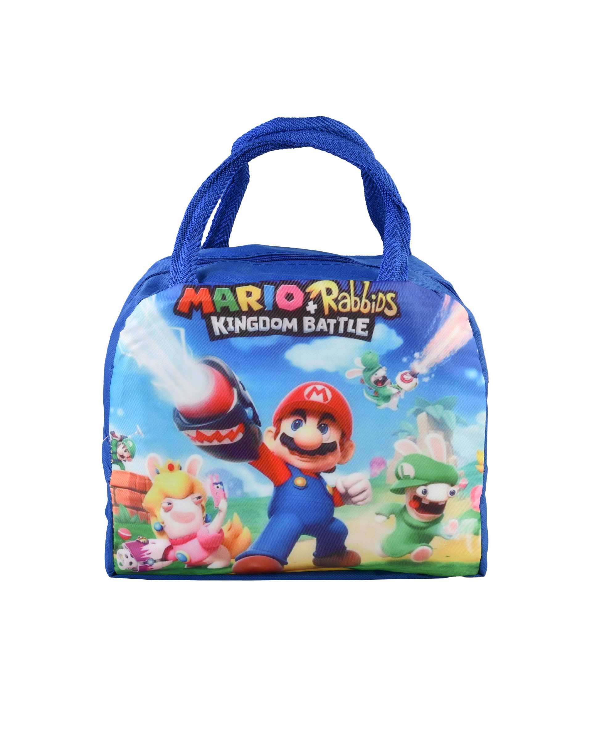 کیف ظرف غذای کودک آبی کلاسیک Classic طرح MARIO