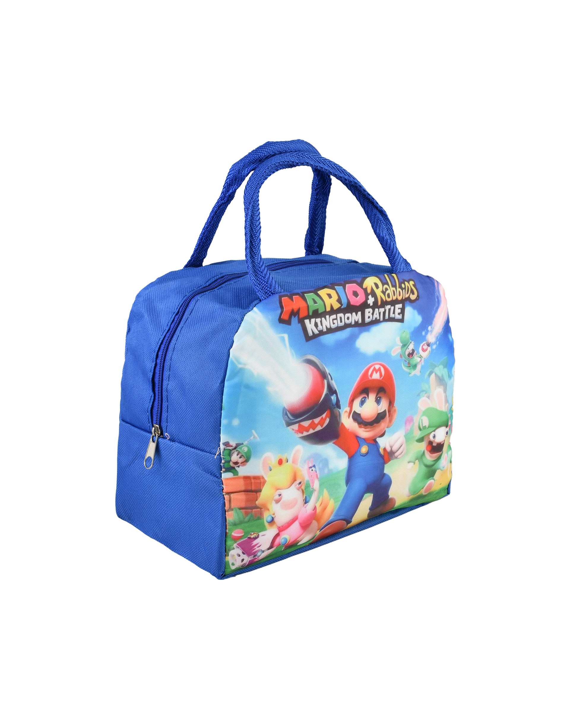کیف ظرف غذای کودک آبی کلاسیک Classic طرح MARIO
