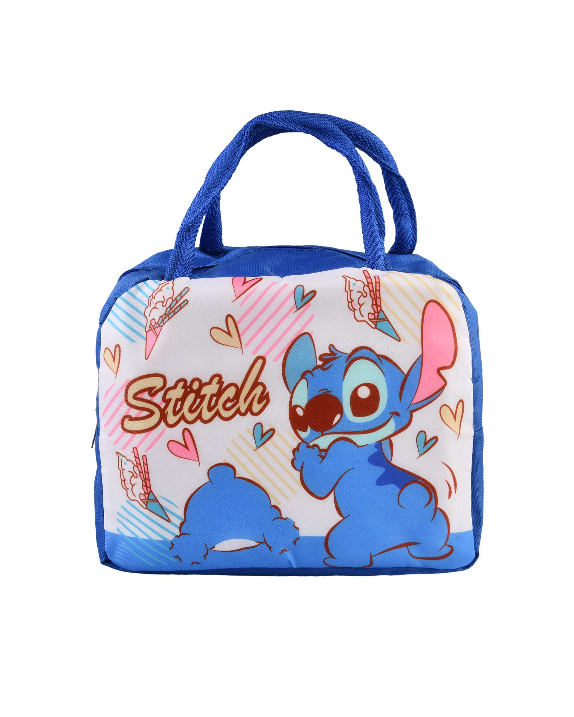 کیف ظرف غذای کودک آبی کلاسیک Classic طرح Stitch