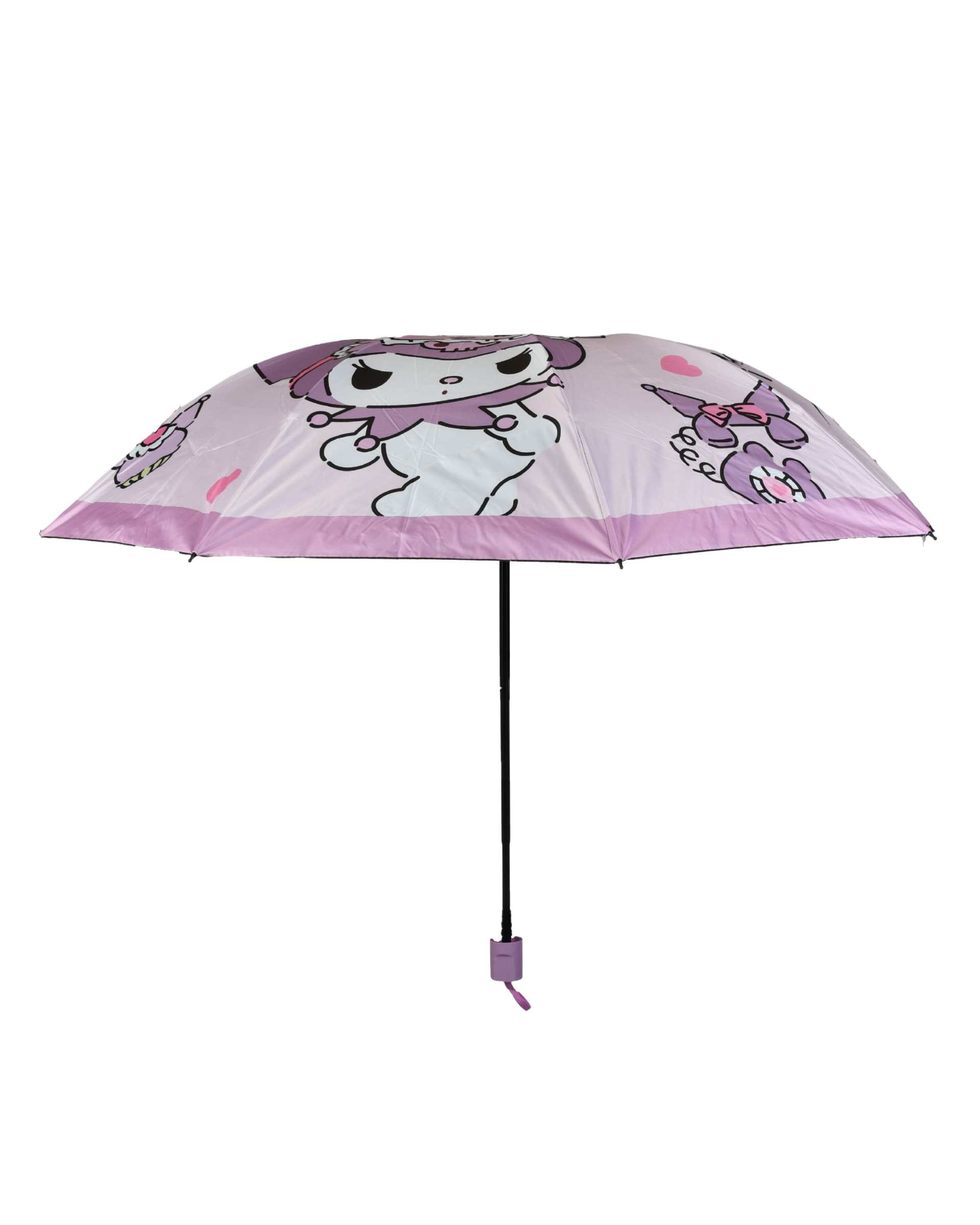 چتر تاشو بچگانه بنفش کلاسیک Classic طرح کرومی