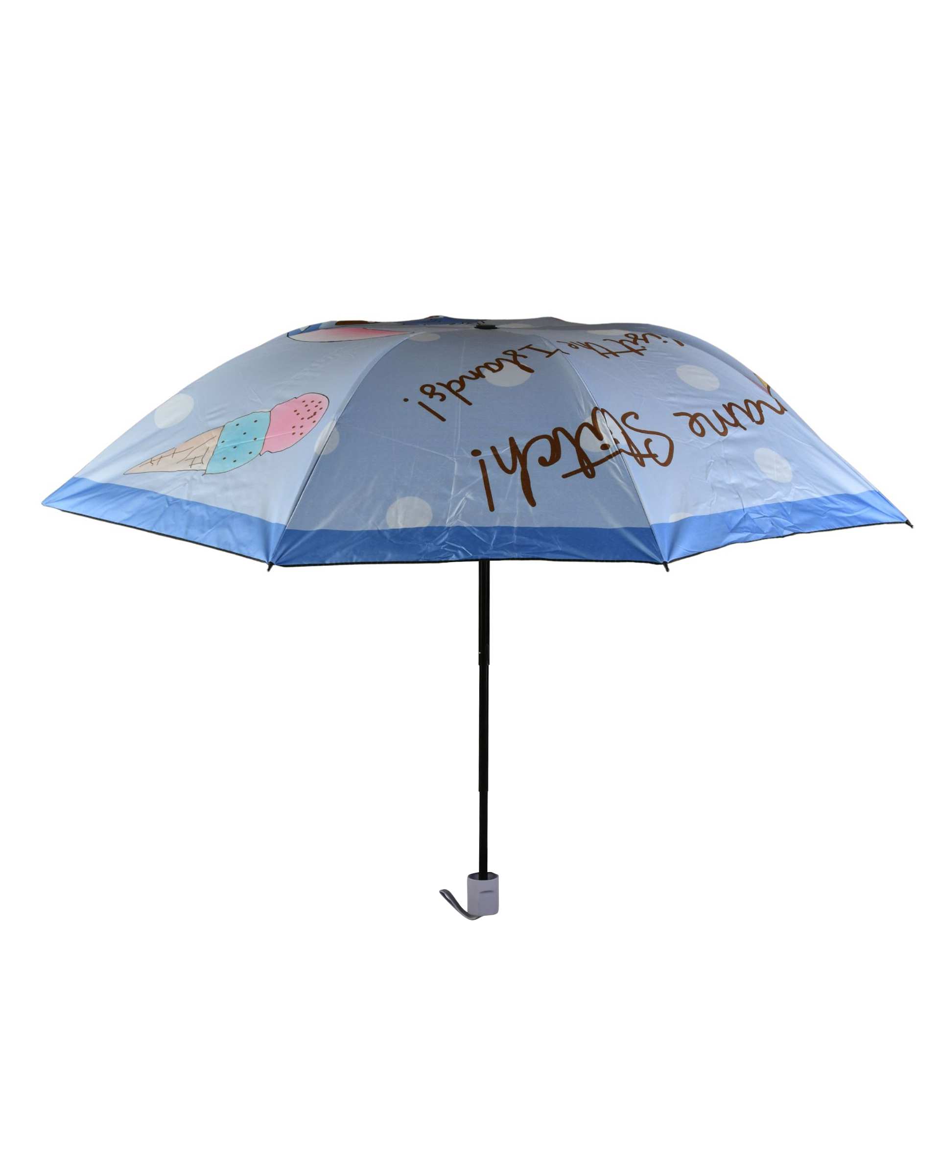 چتر تاشو بچگانه آبی کلاسیک Classic طرح Stitch