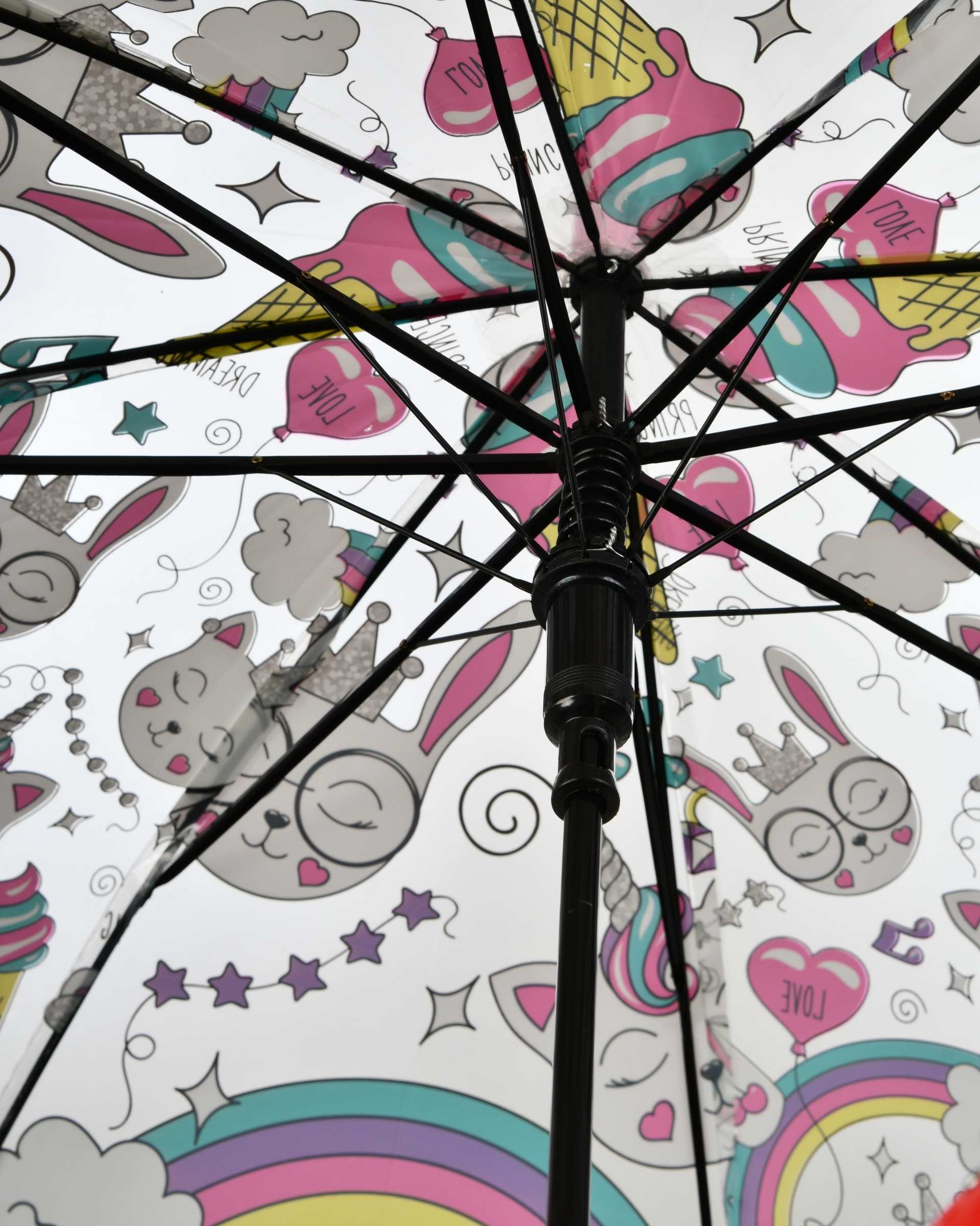 چتر بچگانه کلاسیک Classic طرح رنگین کمان