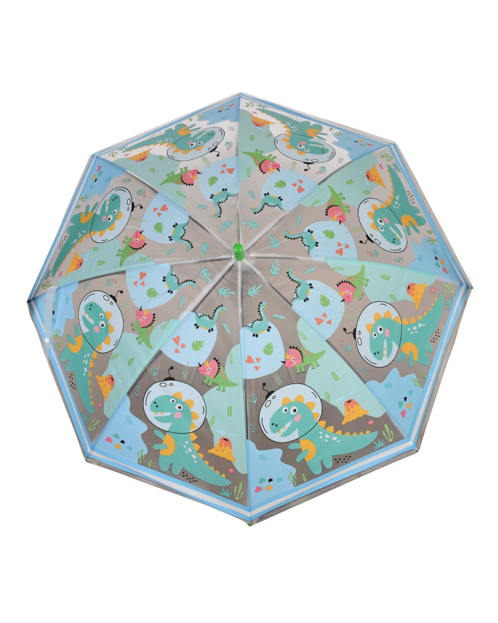 چتر بچگانه سبز کلاسیک Classic طرح دایناسور