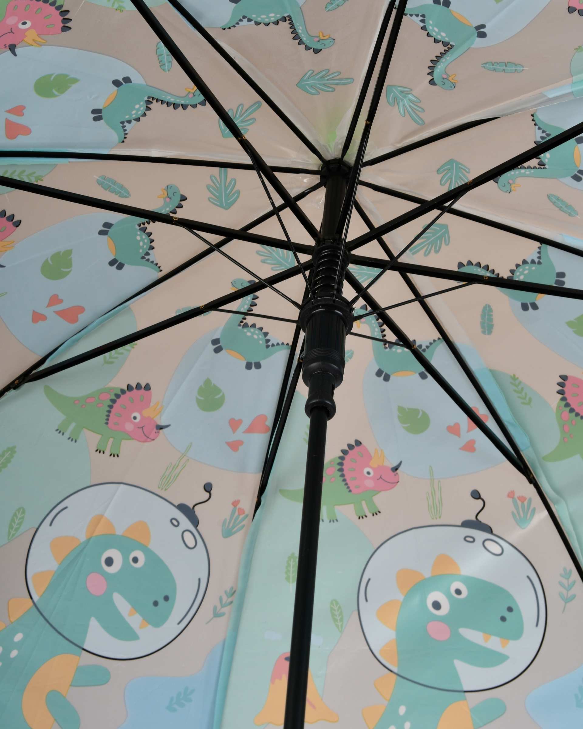 چتر بچگانه سبز کلاسیک Classic طرح دایناسور