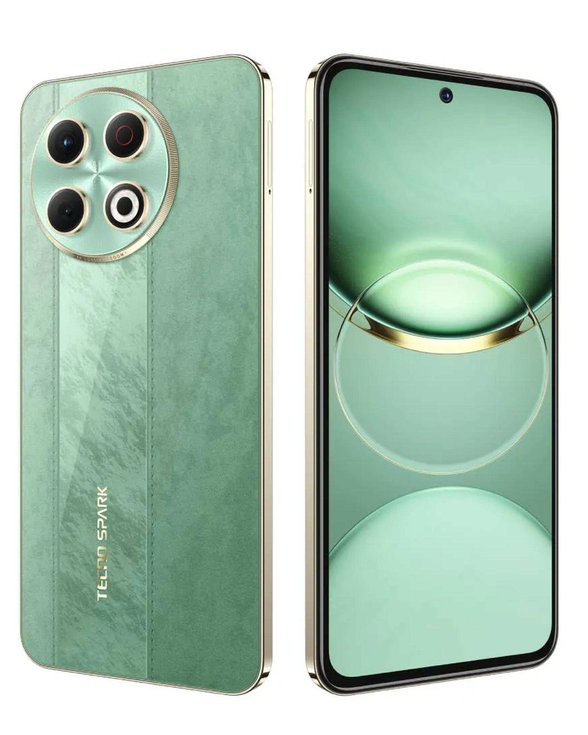 گوشی موبایل تکنو مدل Spark 30 Pro دو سیم کارت ظرفیت 256 گیگابایت و رم 8 گیگابایت سبز