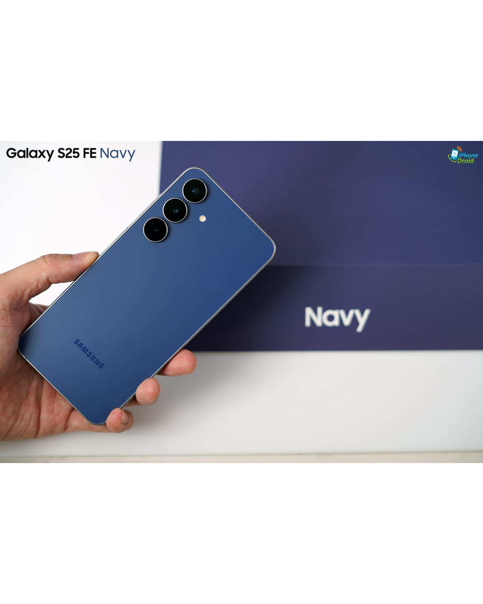 گوشی موبایل سامسونگ مدل Galaxy S25 FE ظرفیت 256 گیگابایت رم 8 گیگابایت سرمه ای