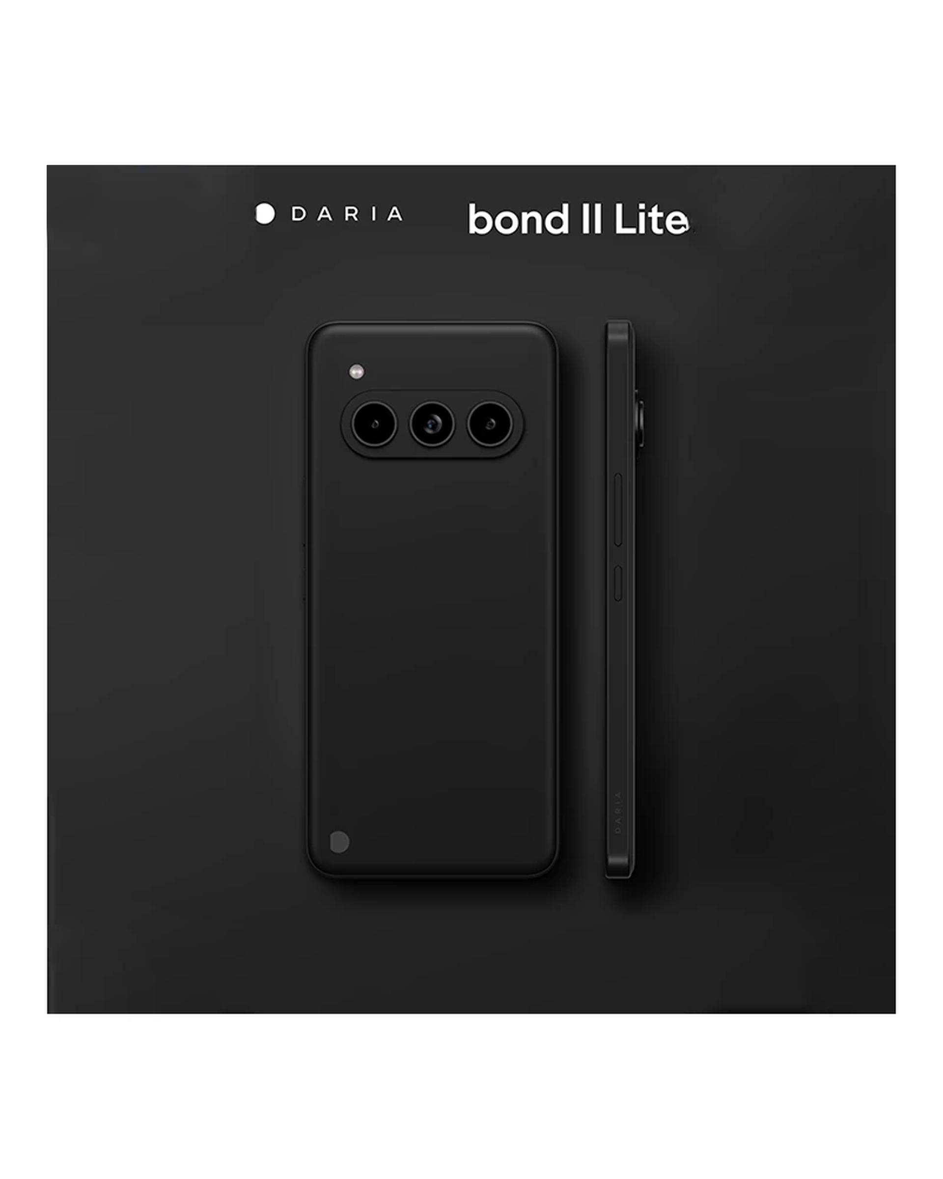گوشی داریا bond II Lite رجیسترشده دو سیمکارت 256 گیگابایت با رم 8 گیگابایت - مشکی