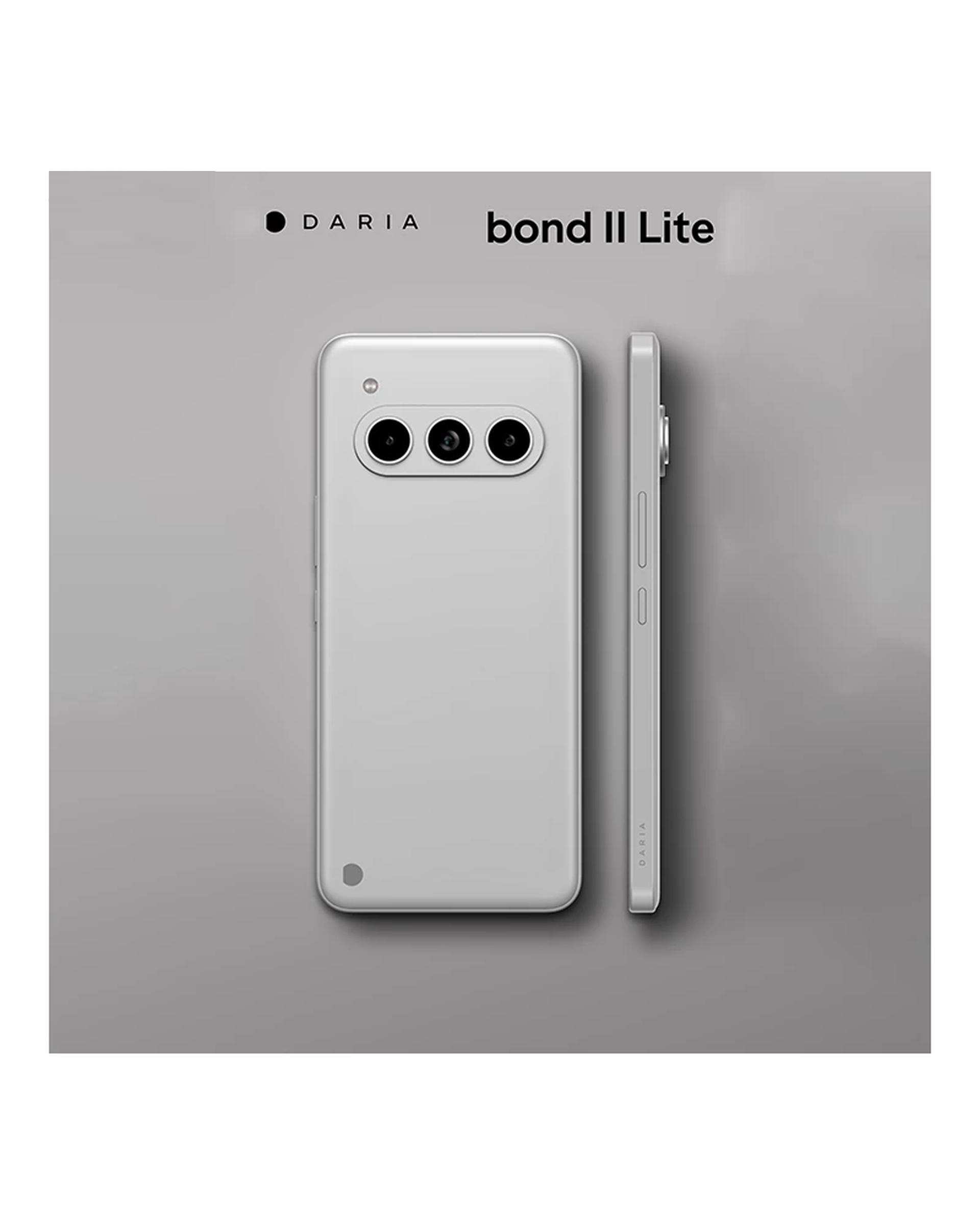 گوشی داریا bond II Lite رجیسترشده دو سیمکارت 256 گیگابایت با رم 8 گیگابایت - سفید