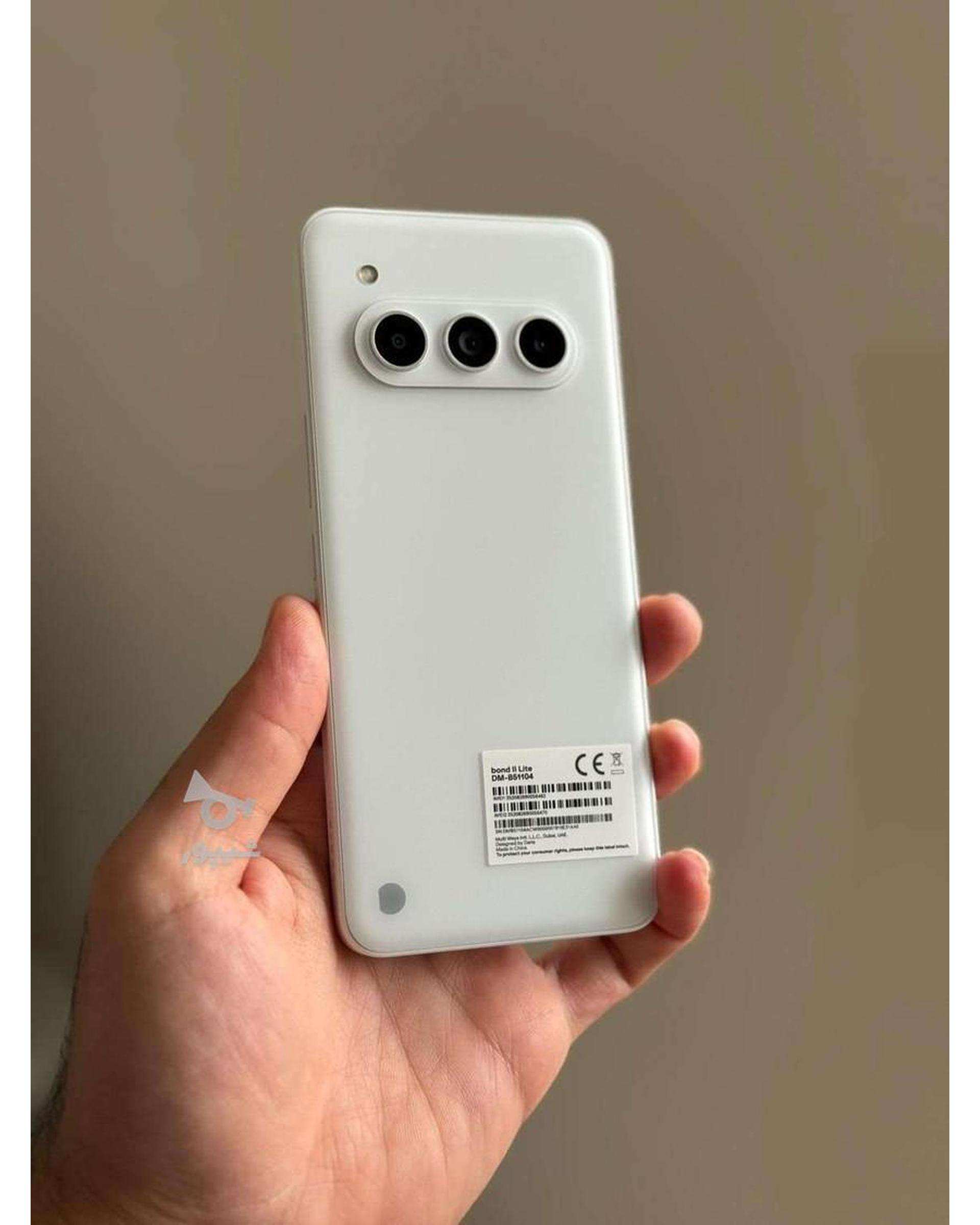 گوشی داریا bond II Lite رجیسترشده دو سیمکارت 256 گیگابایت با رم 8 گیگابایت - سفید