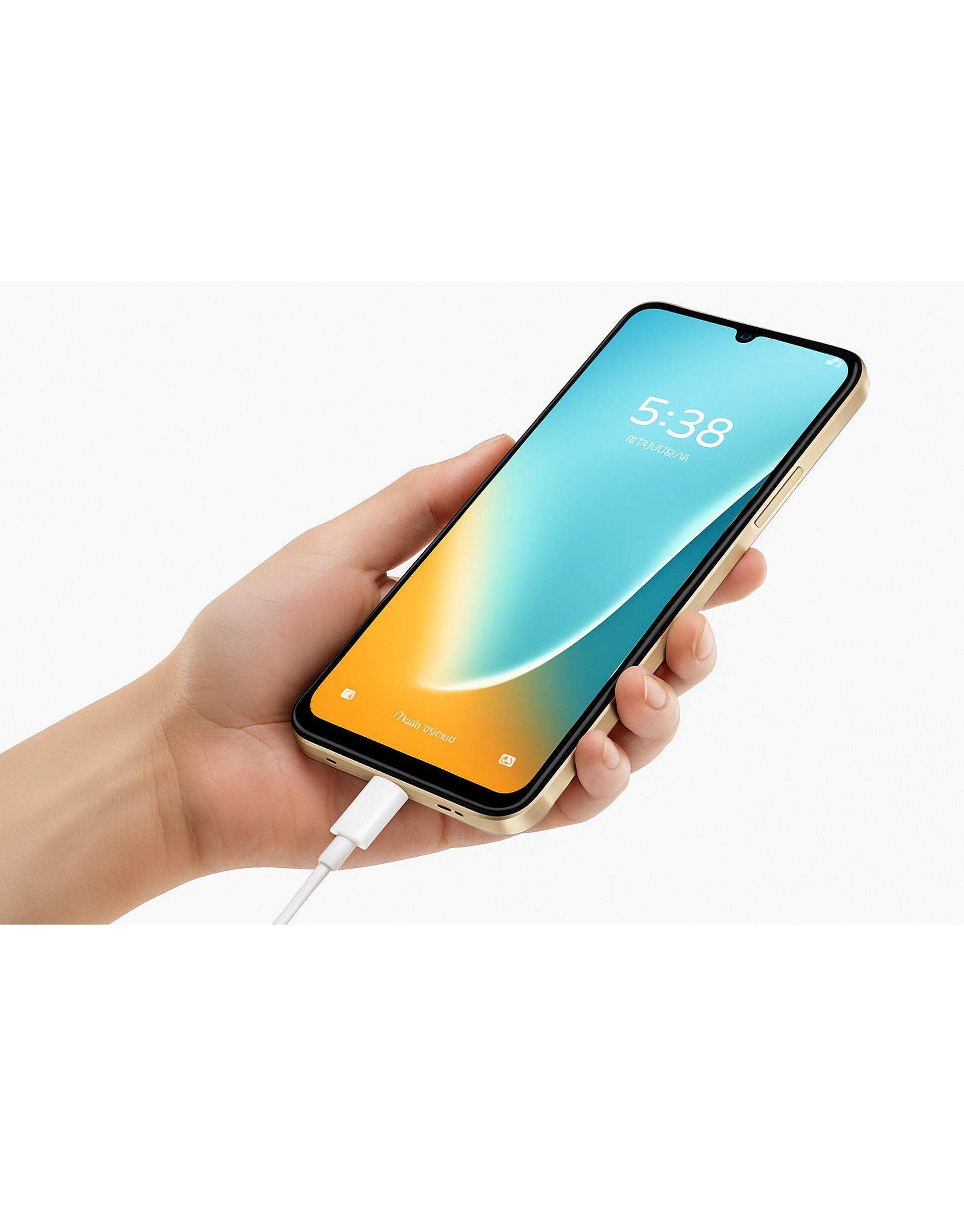 گوشی موبایل شیائومی مدل Poco C71 دو سیم کارت ظرفیت 64 گیگابایت و رم 3 گیگابایت طلایی