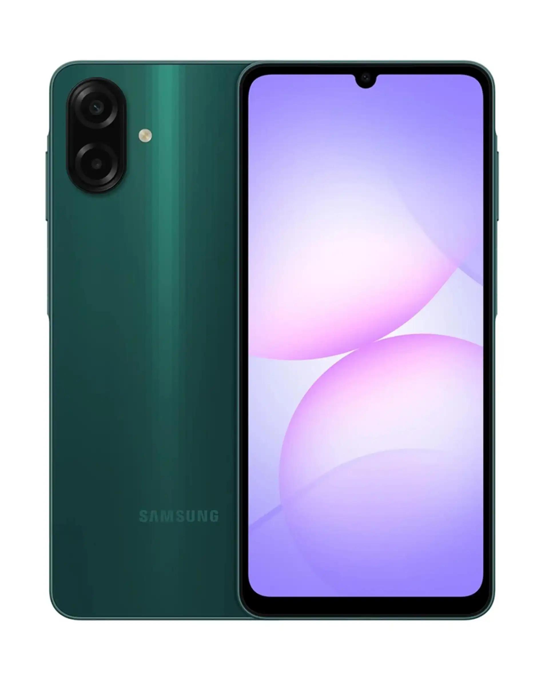 گوشی موبایل سامسونگ مدل Galaxy A07 دو سیم کارت ظرفیت ۱۲۸ گیگابایت و رم ۶ گیگابایت - سبز