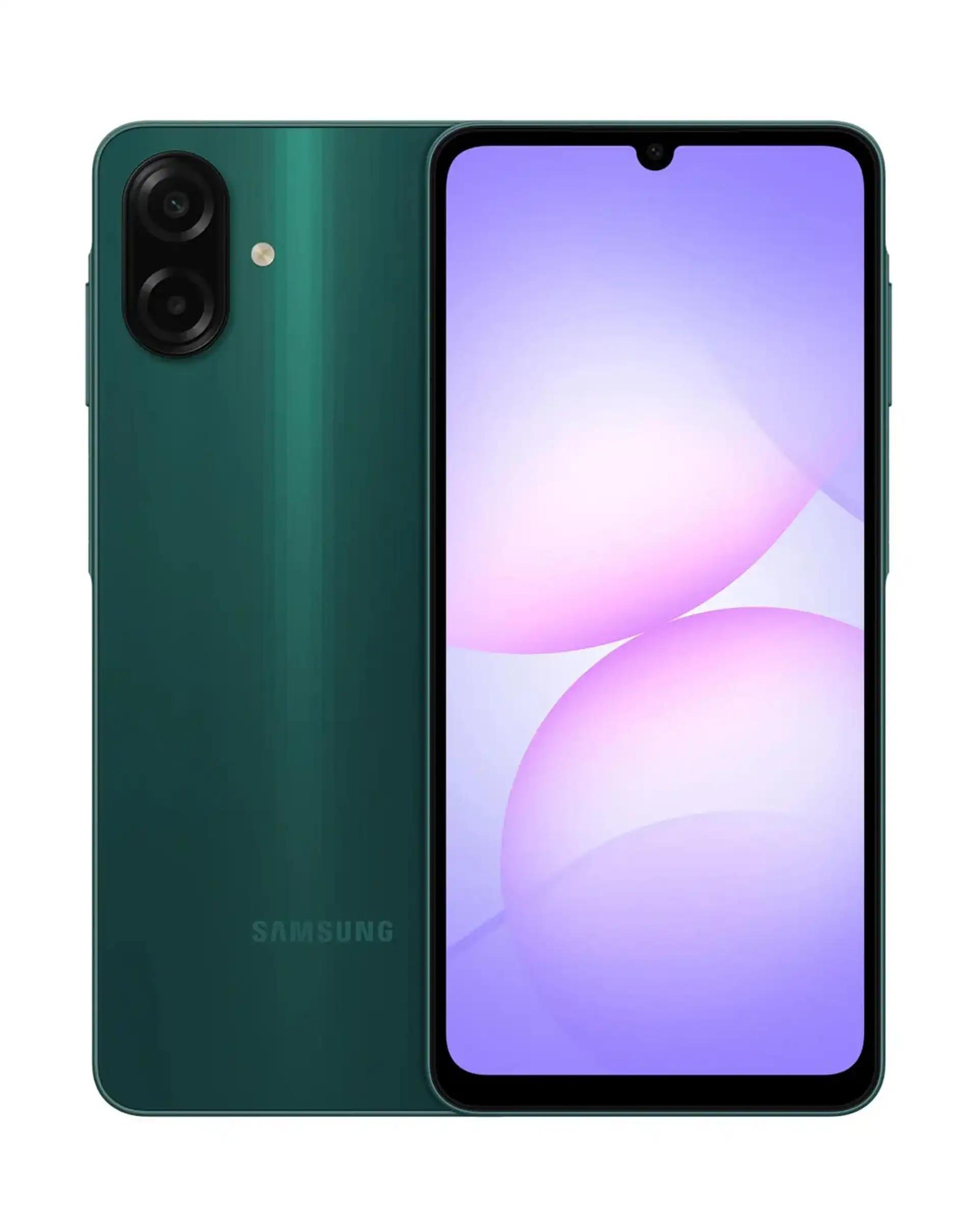 گوشی موبایل سامسونگ مدل Galaxy A07 دو سیم کارت ظرفیت ۱۲۸ گیگابایت و رم ۶ گیگابایت - سبز