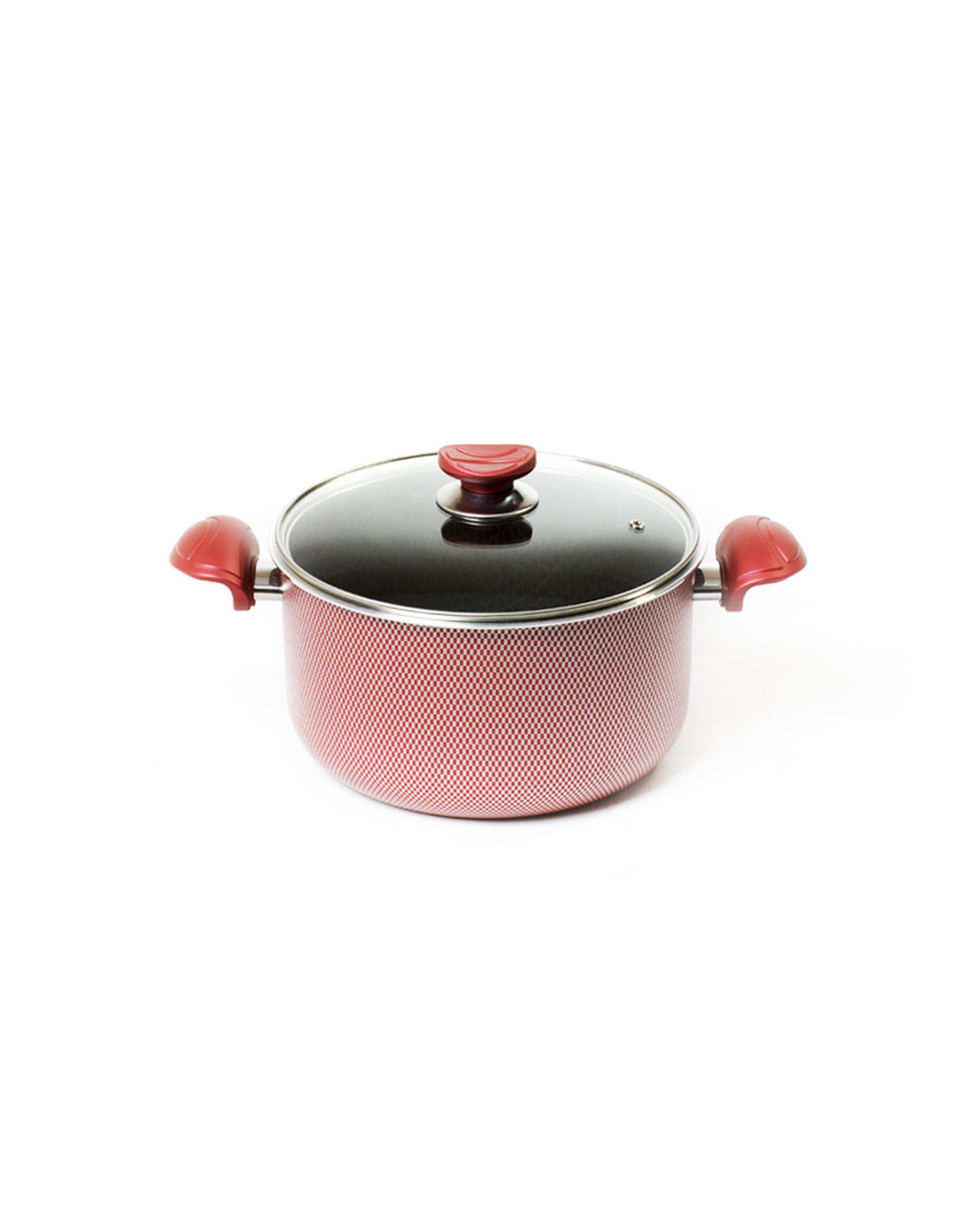 قابلمه قرمز کویر Kavir مدل اروپا سایز ۲۴