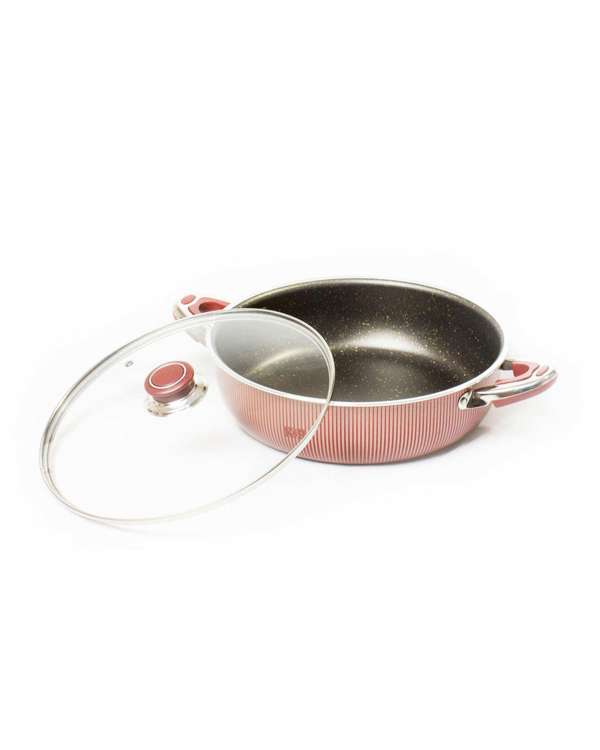 تابه صورتی کویر Kavir مدل آناهیتا سایز ۳۰