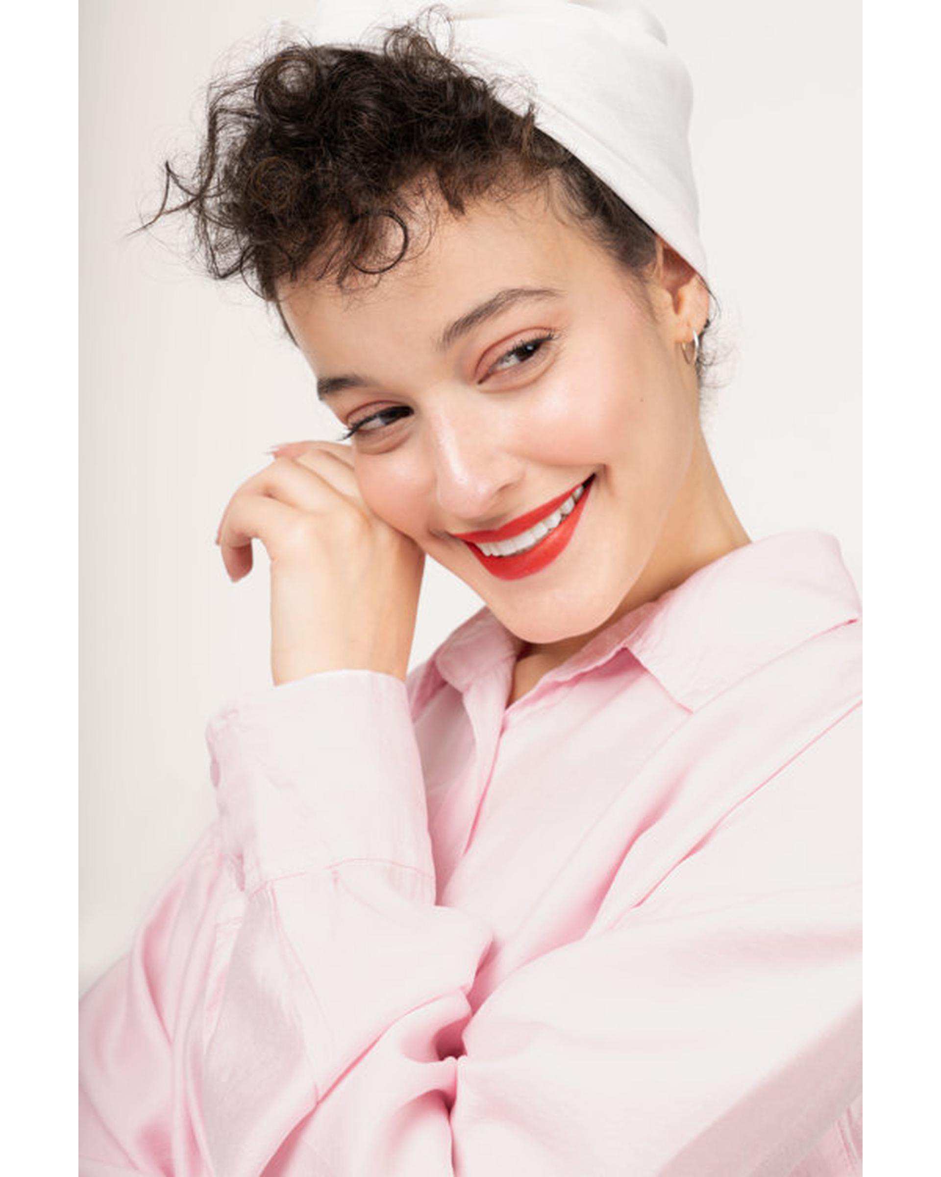 شومیز زنانه کتان پری قد 70 صورتی رویال جین Royal Jeans کد X0006708