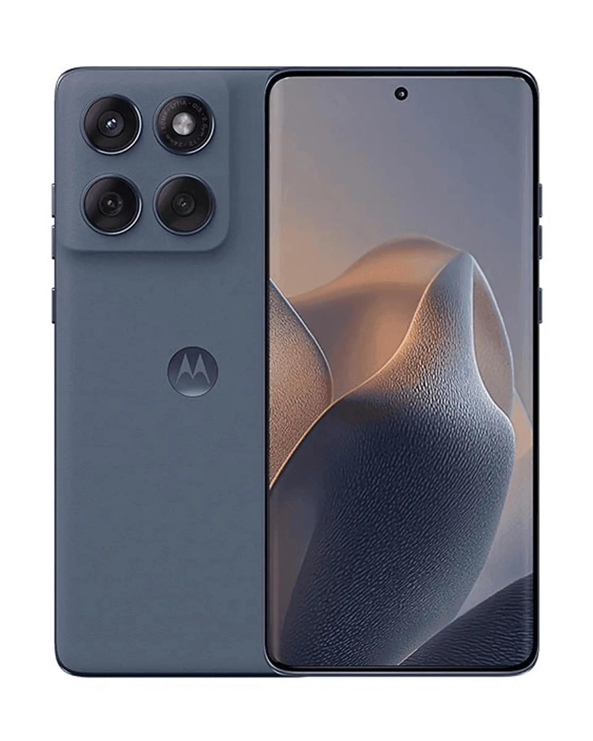 گوشی موبایل موتورولا مدل5G Edge 60 Fusion دو سیم کارت ظرفیت 256 گیگابایت و رم 12 گیگابایت- خاکستری