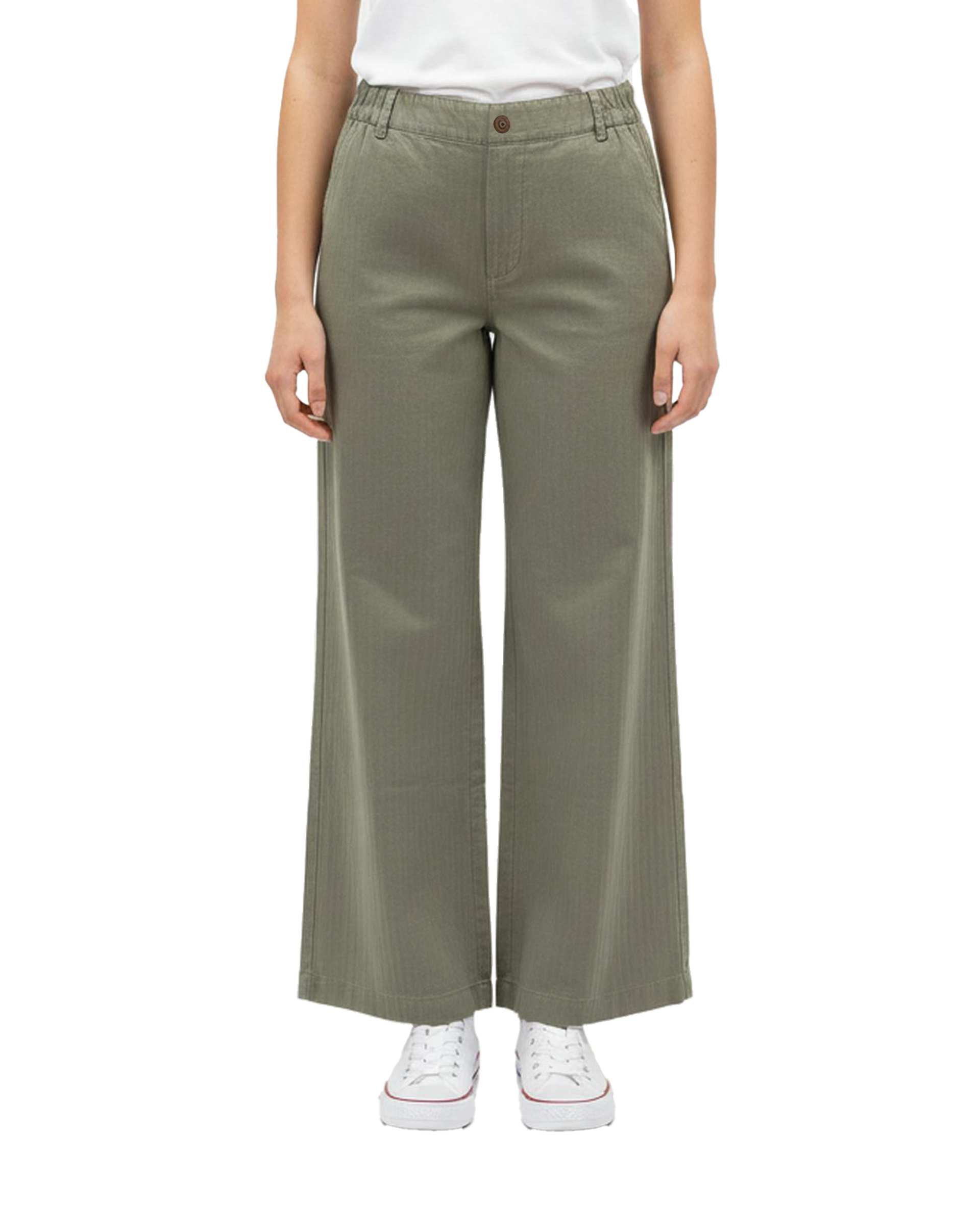 شلوار کتان زنانه سبز سدری آماهی Amahi کد 8027