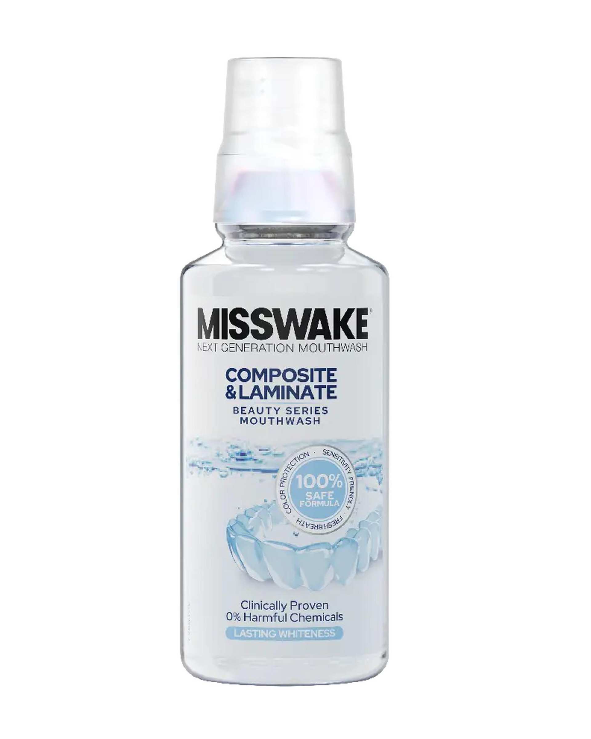 دهانشویه لمینیتی و کامپوزیت میسویک Misswake حجم 400ml