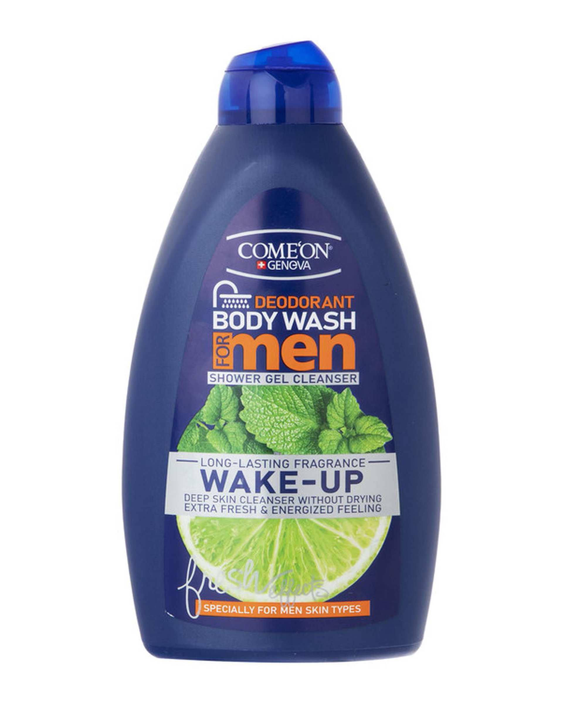 شامپو بدن ژلی مردانه کامان Come On حجم 510ml