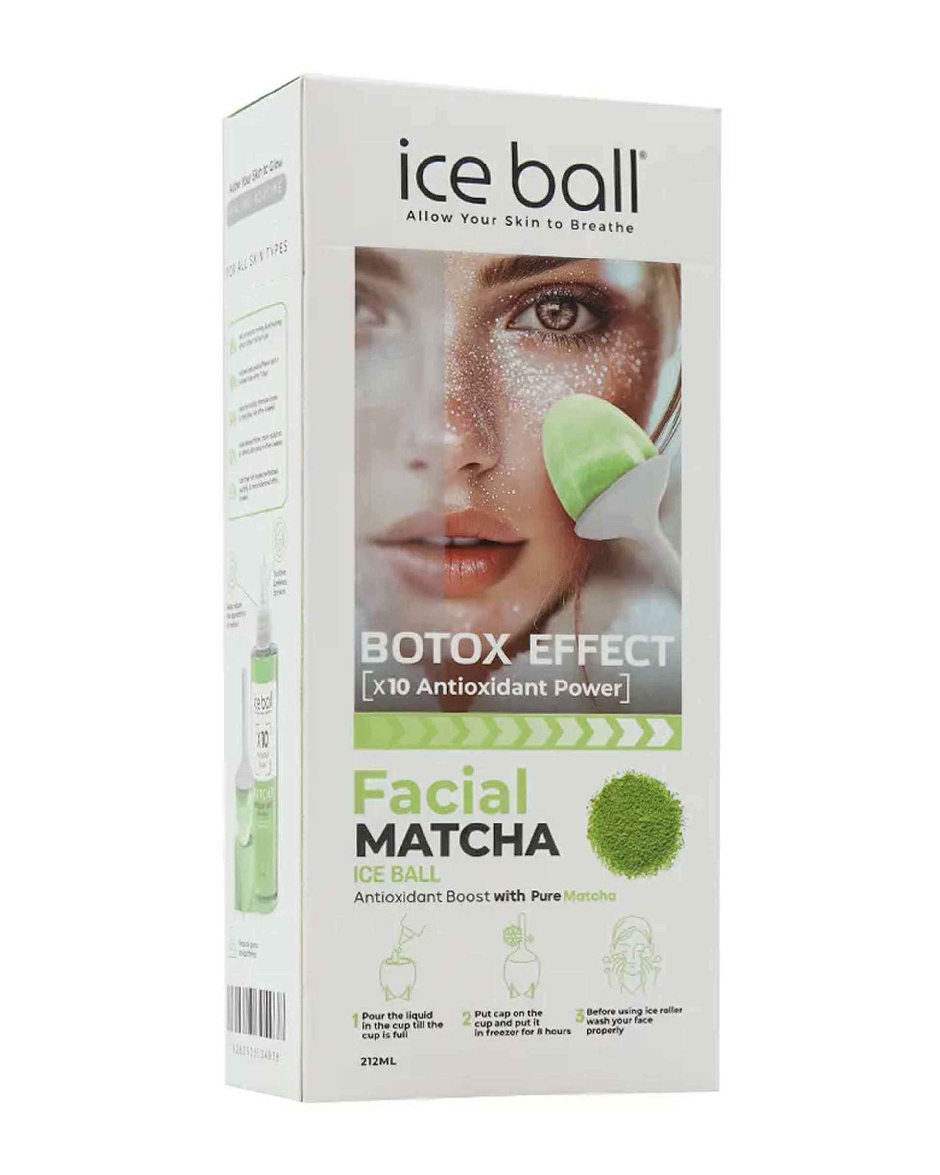 محلول آبرسان و روشن کننده ماچا آیس بال Ice Ball حجم 212ml