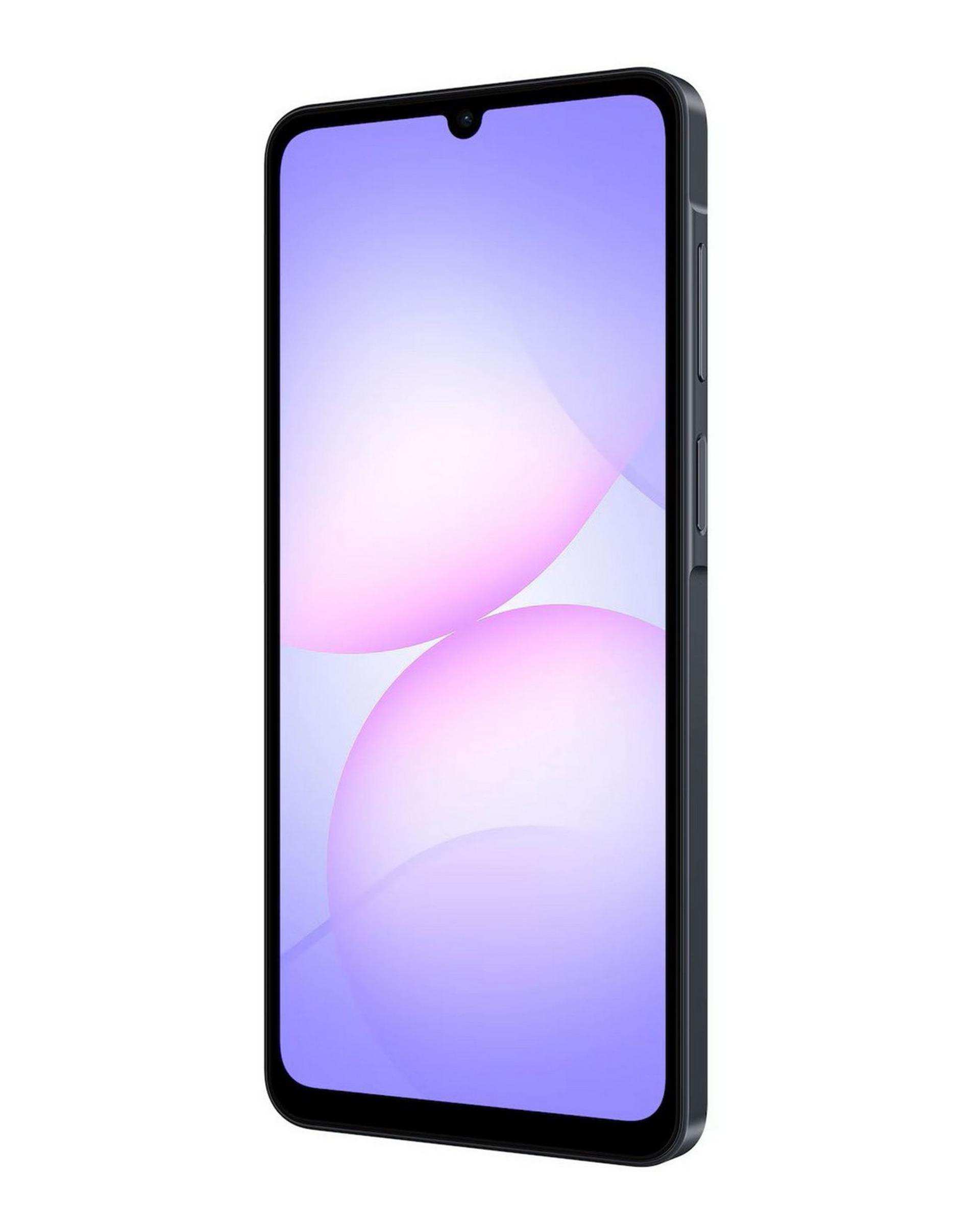 گوشی موبایل سامسونگ مدل Galaxy A07 دو سیم کارت ظرفیت 64 گیگابایت و رم 4 گیگابایت مشکی به همراه شارژر داخل جعبه