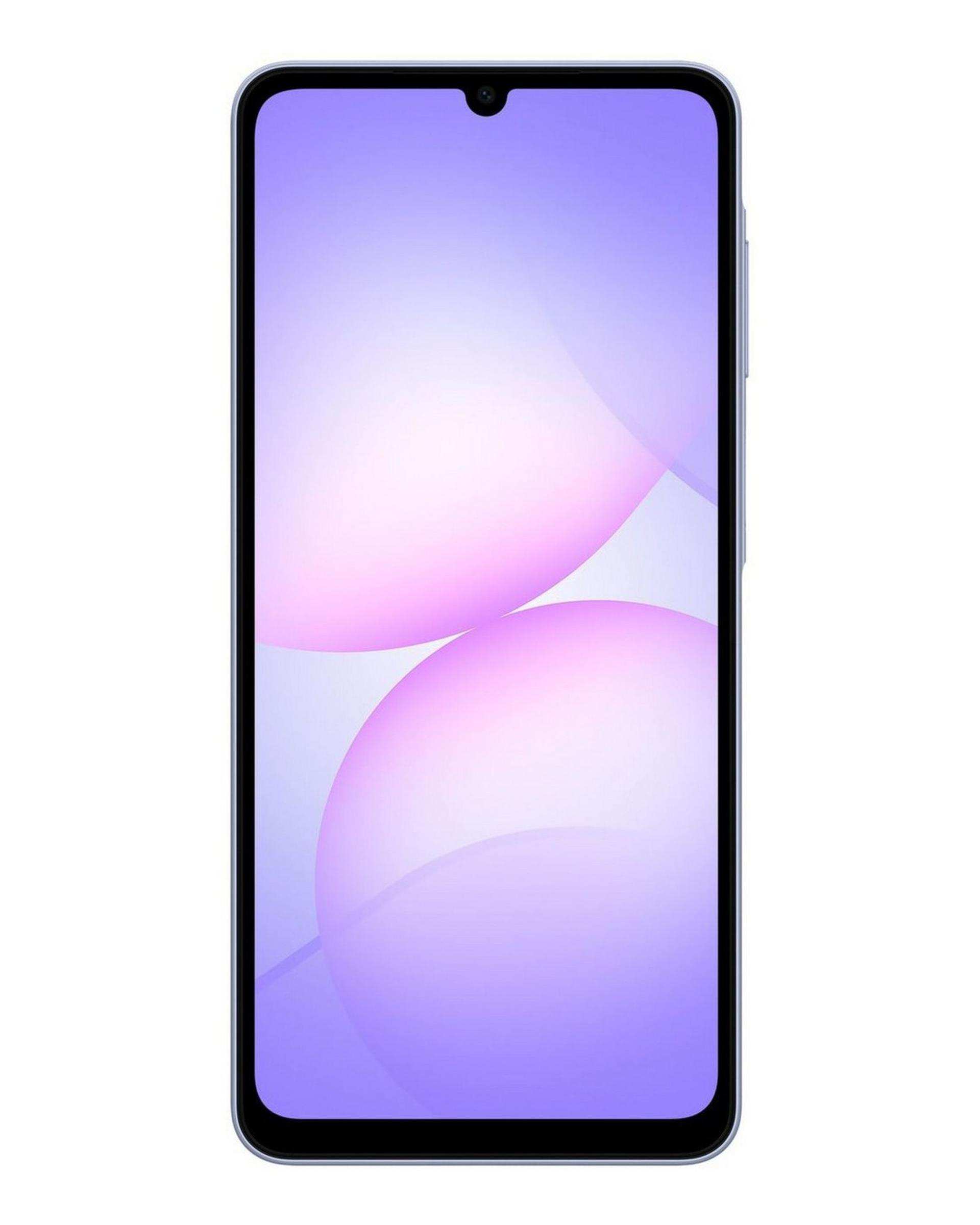 گوشی موبایل سامسونگ مدل Galaxy A07 دو سیم کارت ظرفیت 64 گیگابایت و رم 4 گیگابایت بنفش همراه با شارژر