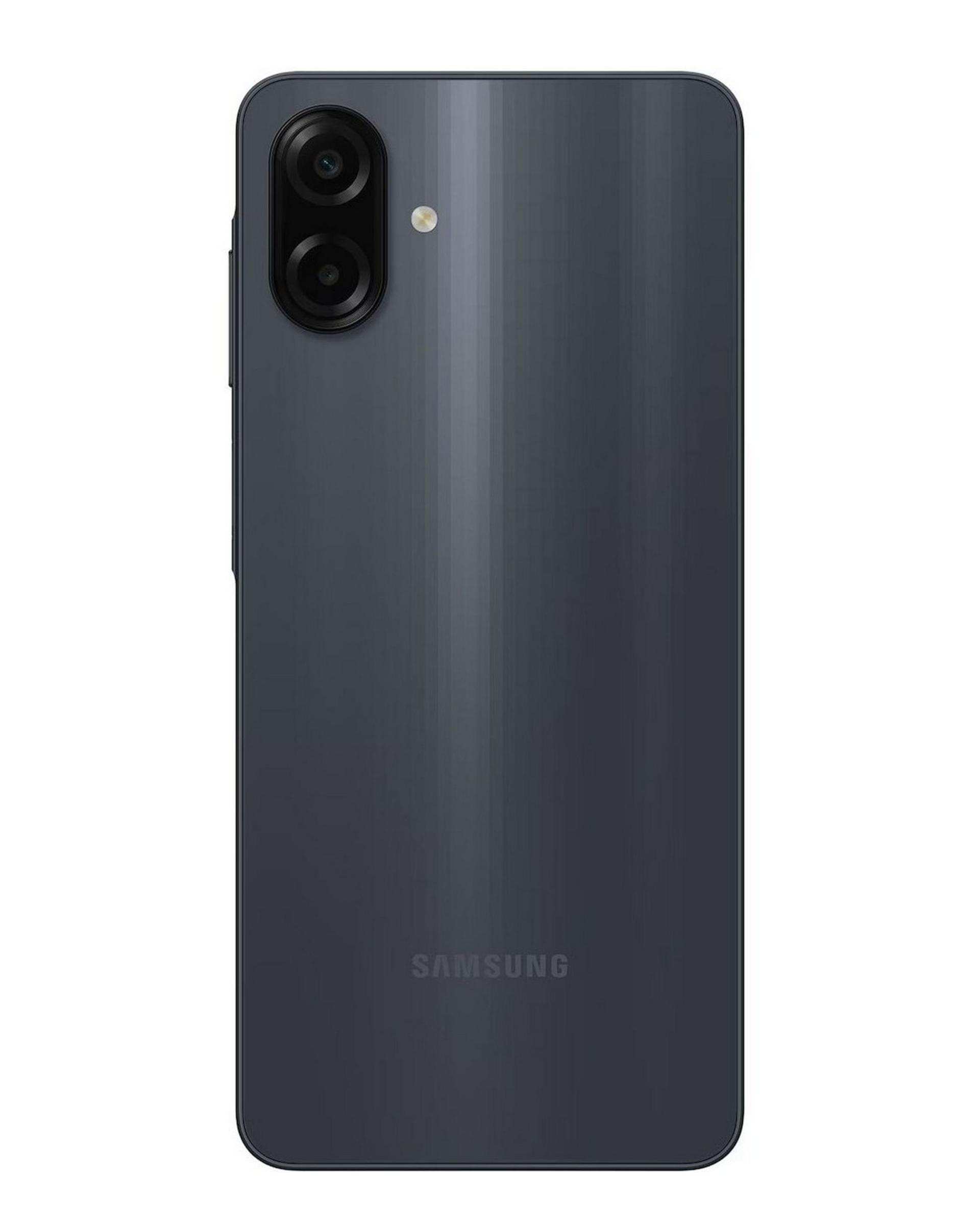 گوشی موبایل سامسونگ مدل Galaxy A07 دو سیم کارت ظرفیت 128 گیگابایت و رم 4 گیگابایت مشکی به همراه شارژر داخل جعبه