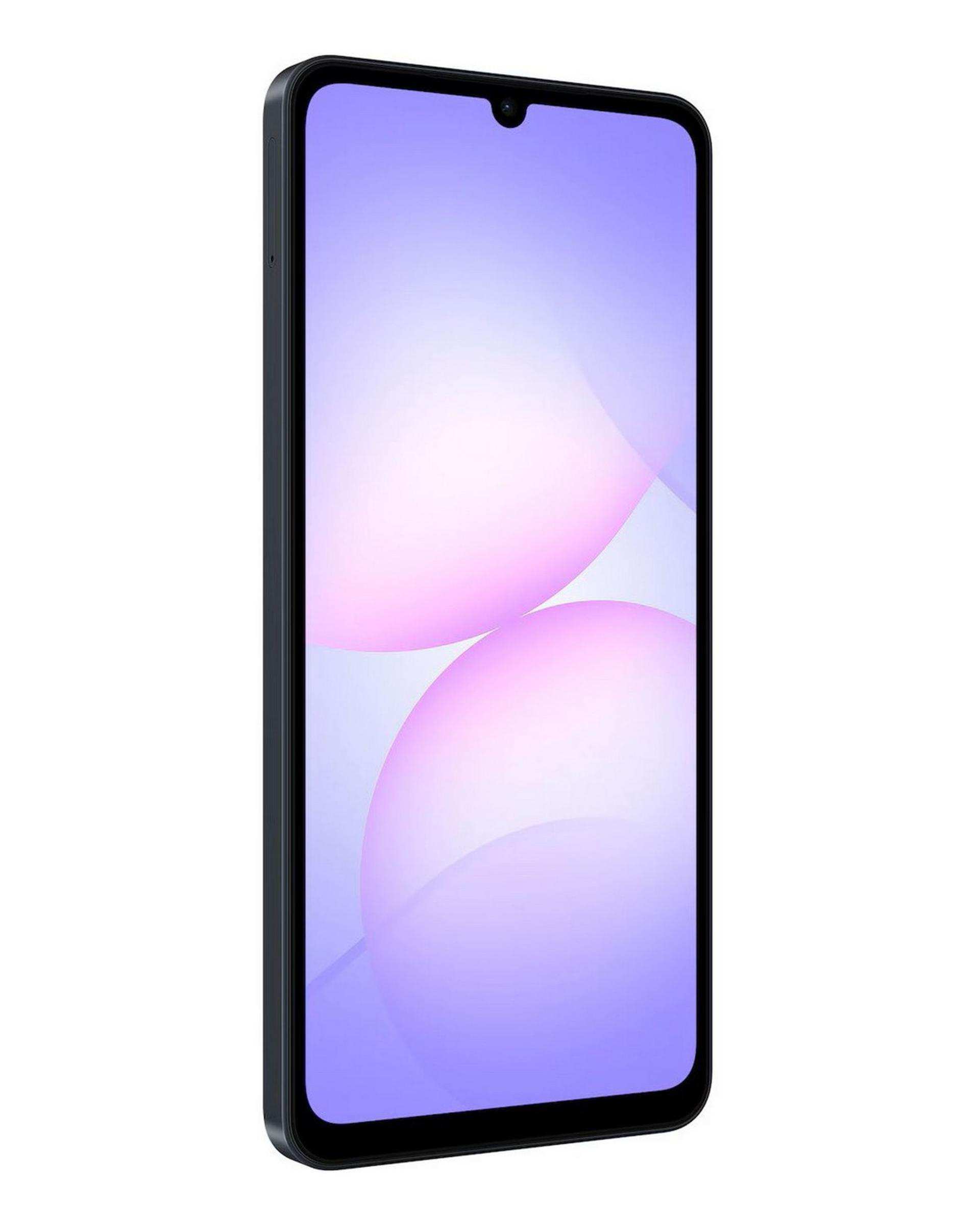 گوشی موبایل سامسونگ مدل Galaxy A07 دو سیم کارت ظرفیت 128 گیگابایت و رم 4 گیگابایت مشکی همراه با شارژر